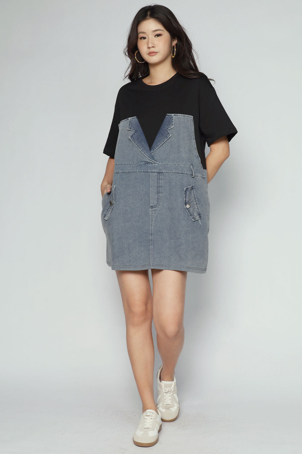 Carlis Tshirt Denim Dress