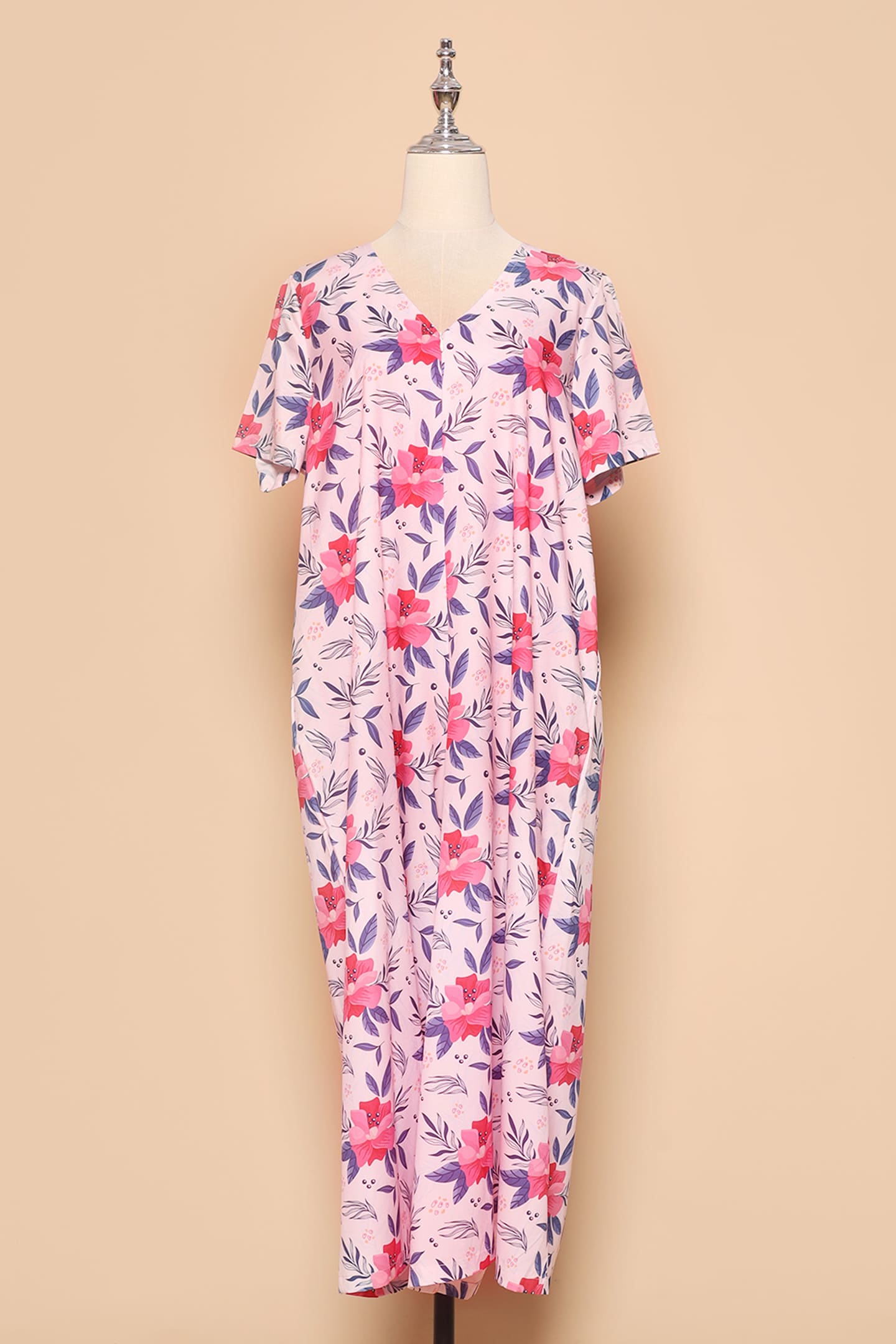 PO - Carly Jumpsuit in Hibiscus