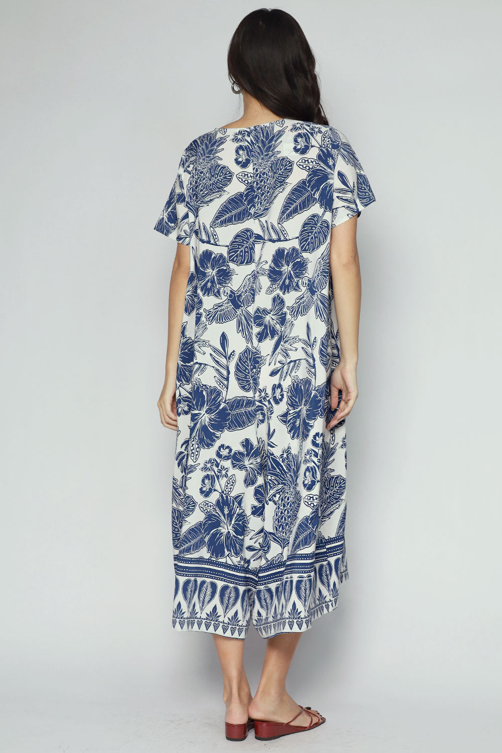 Carly Jumpsuit in Indigo Isle