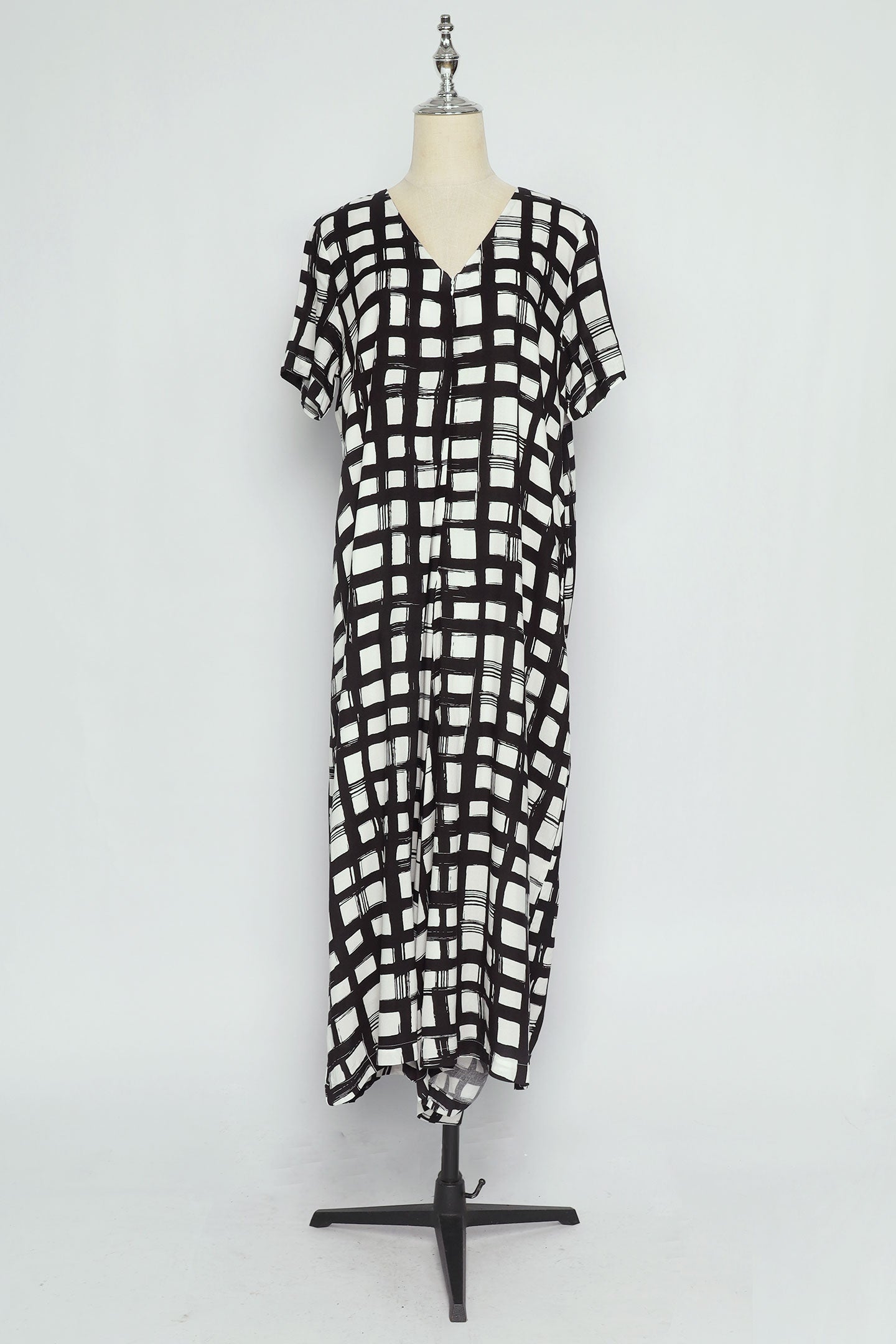 PO - Carly Jumpsuit in Painted Check