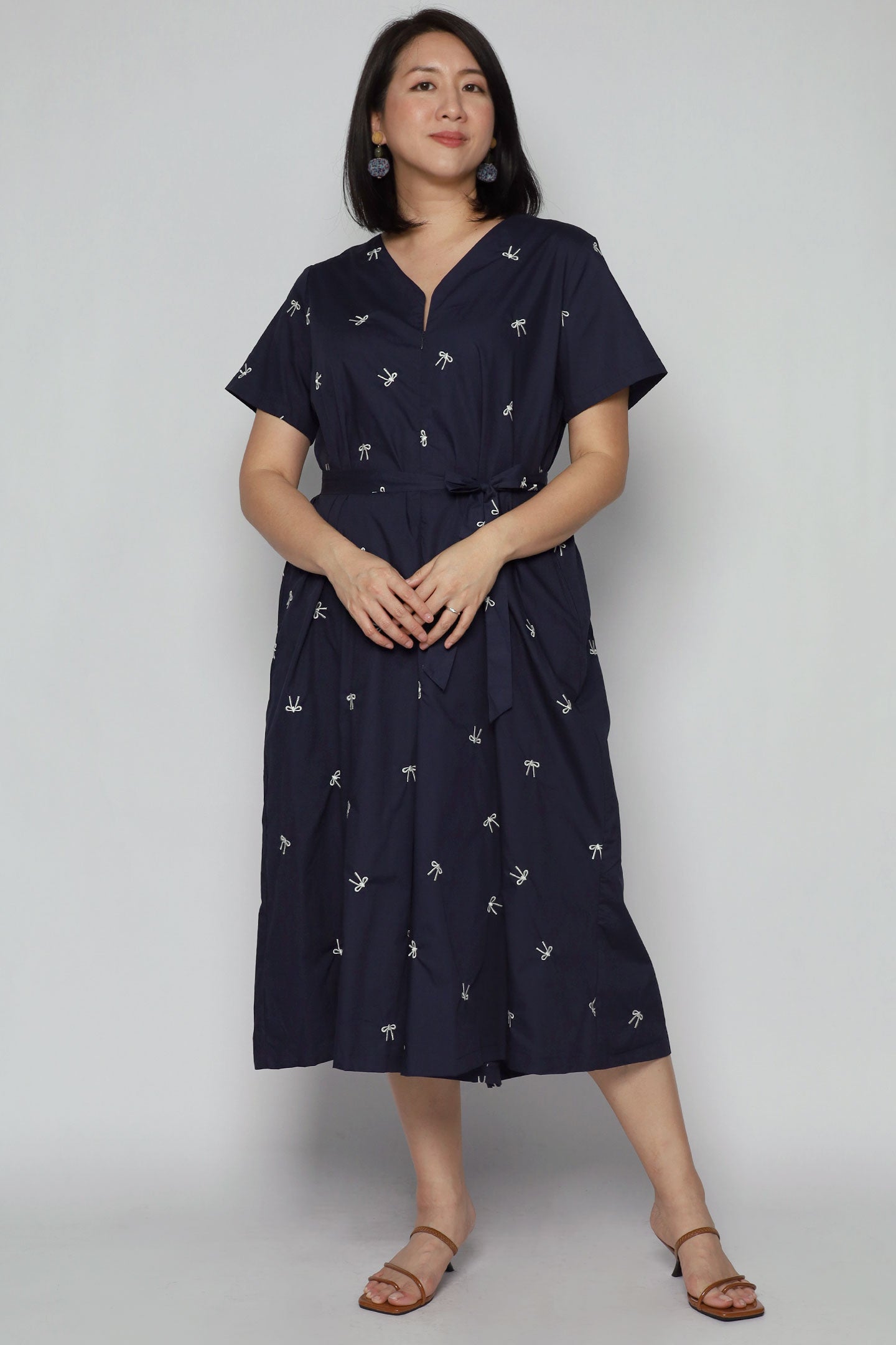 Carly Jumpsuit in Ribbon Bloom