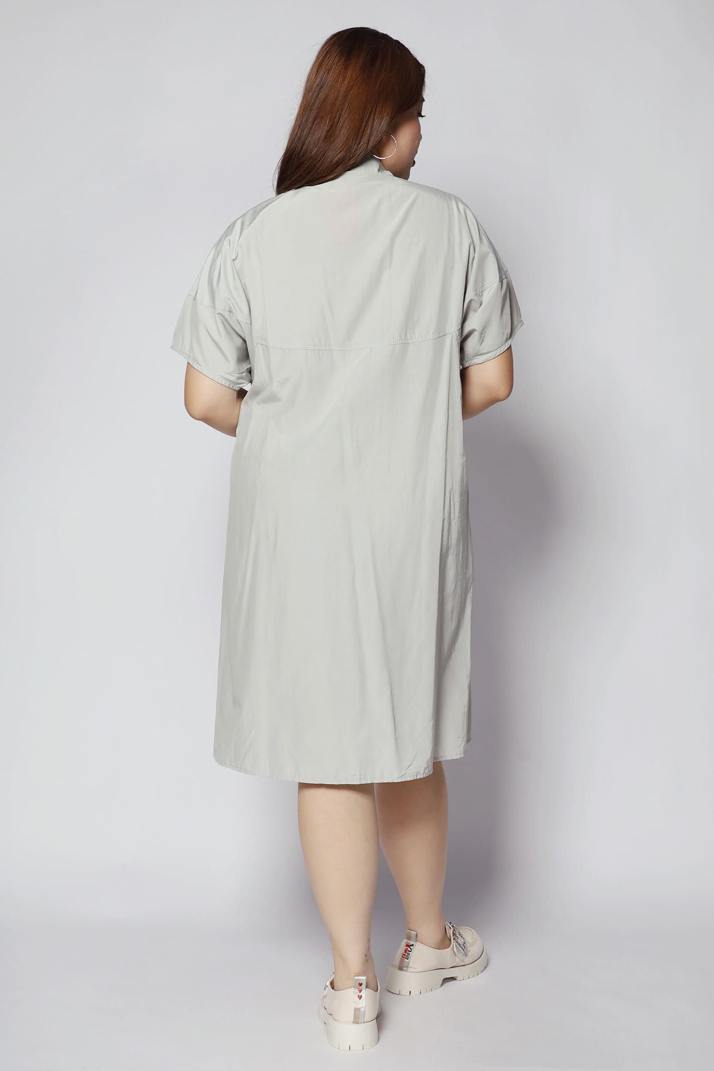 Castila Dress in Grey