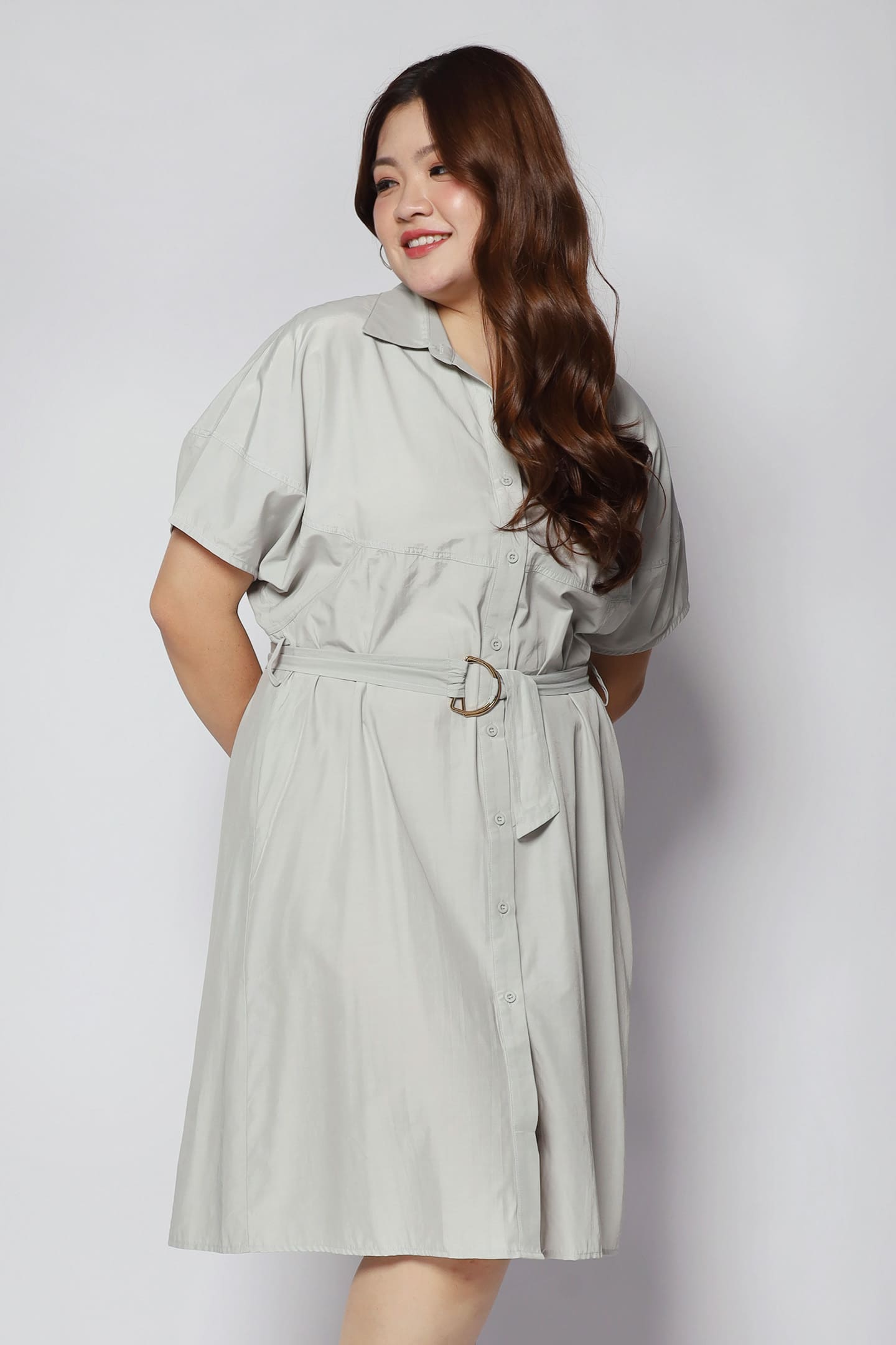 Castila Dress in Grey