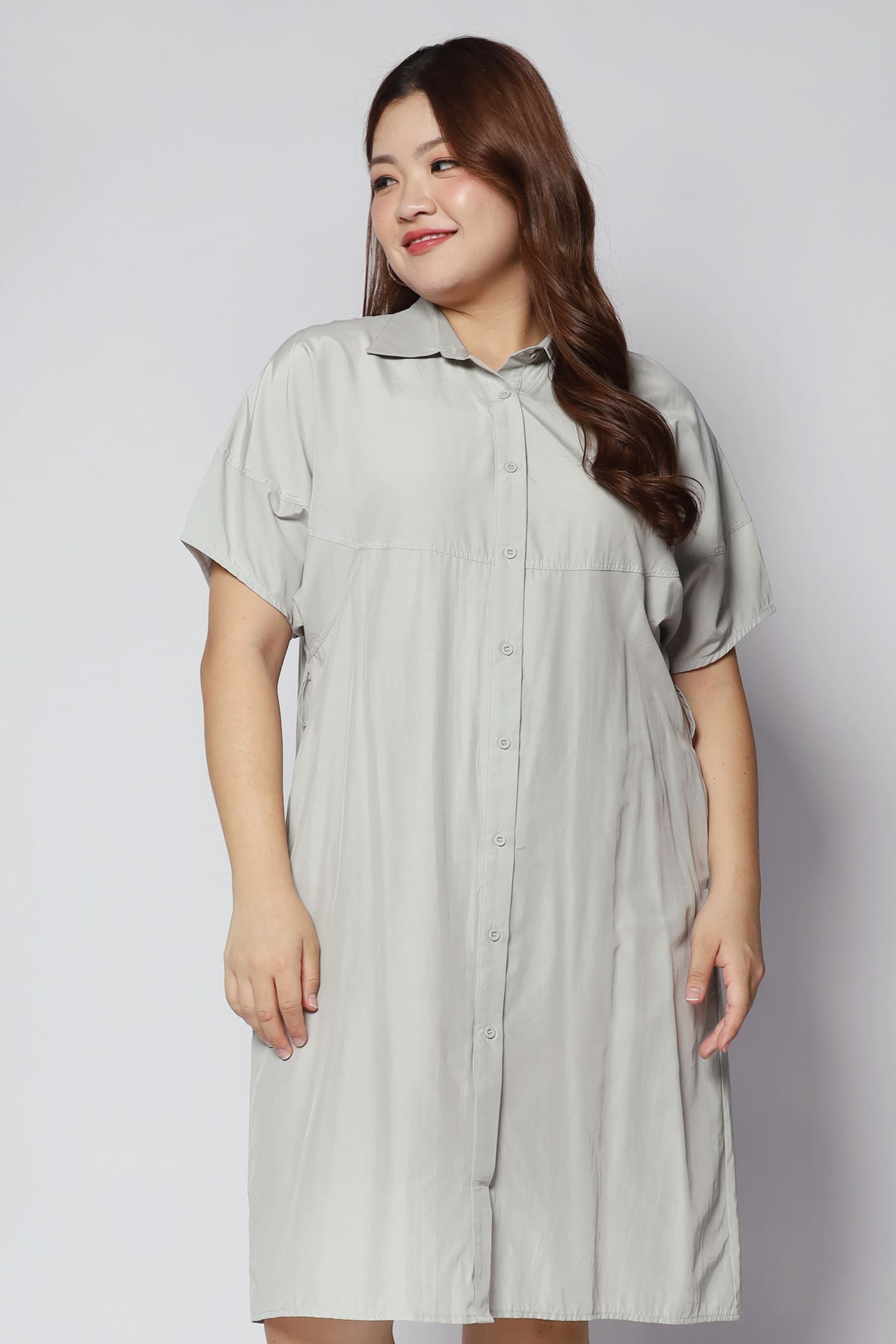 Castila Dress in Grey