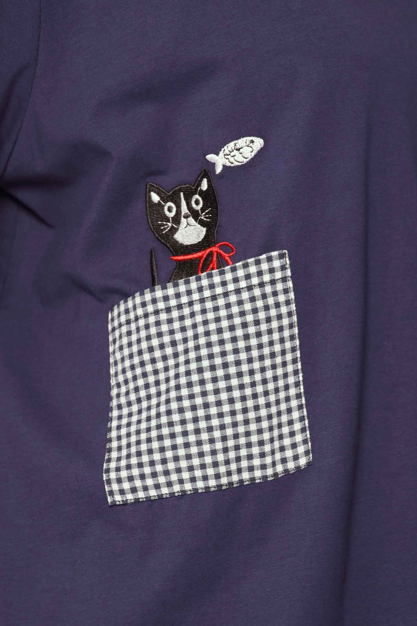 Cat in a Pocket Top