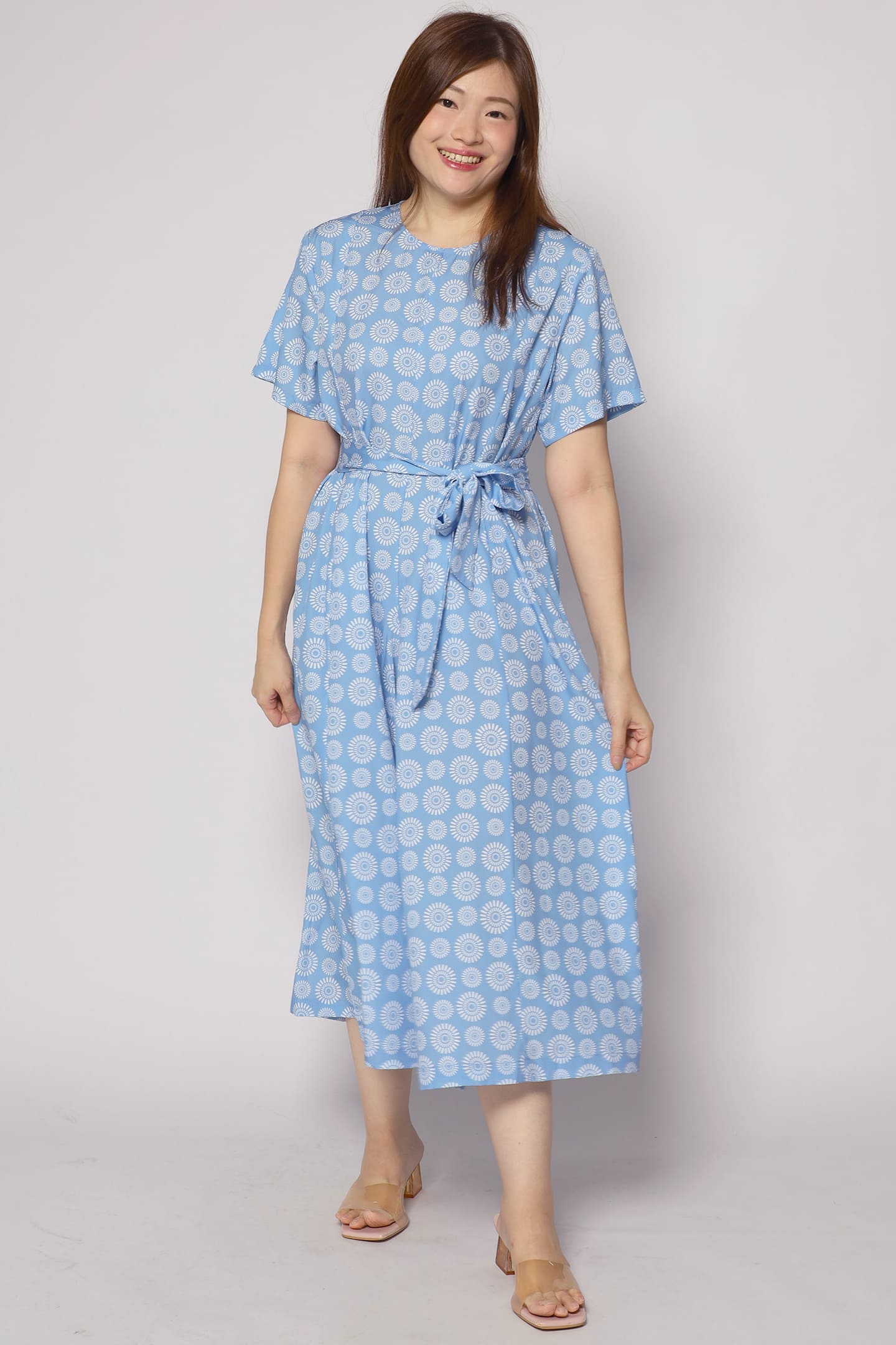 Celine Jumpsuit in Seamless Circles