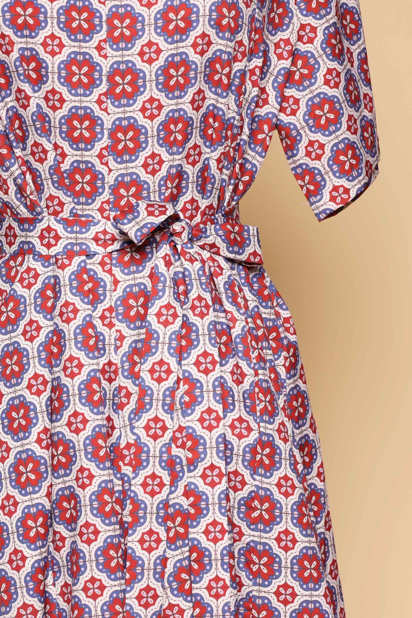 PO - Celine Jumpsuit in Fortune Tiles