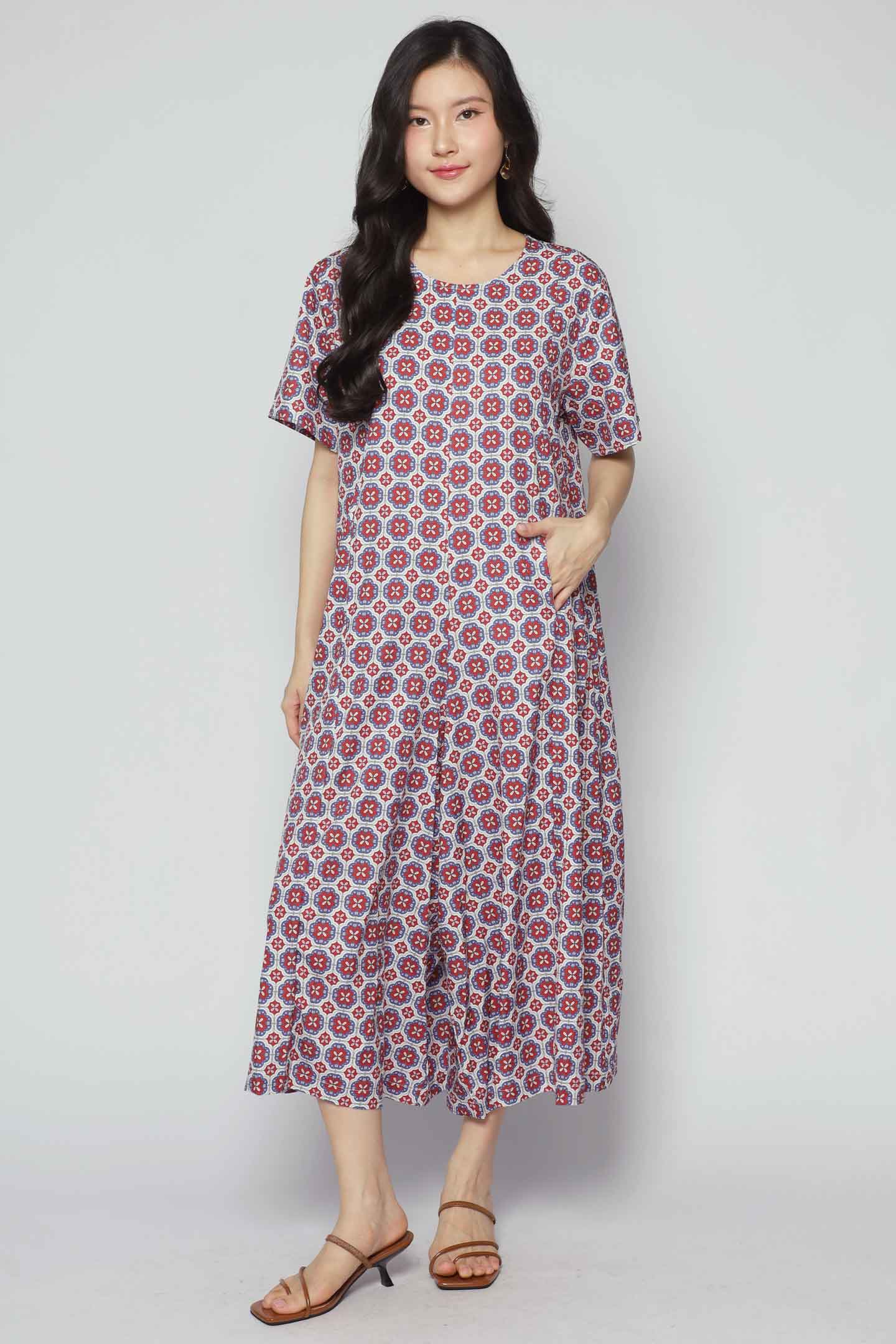 Celine Jumpsuit in Fortune Tiles