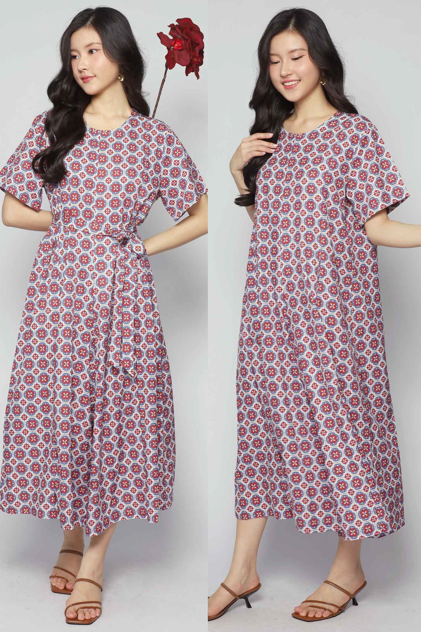 Celine Jumpsuit in Fortune Tiles