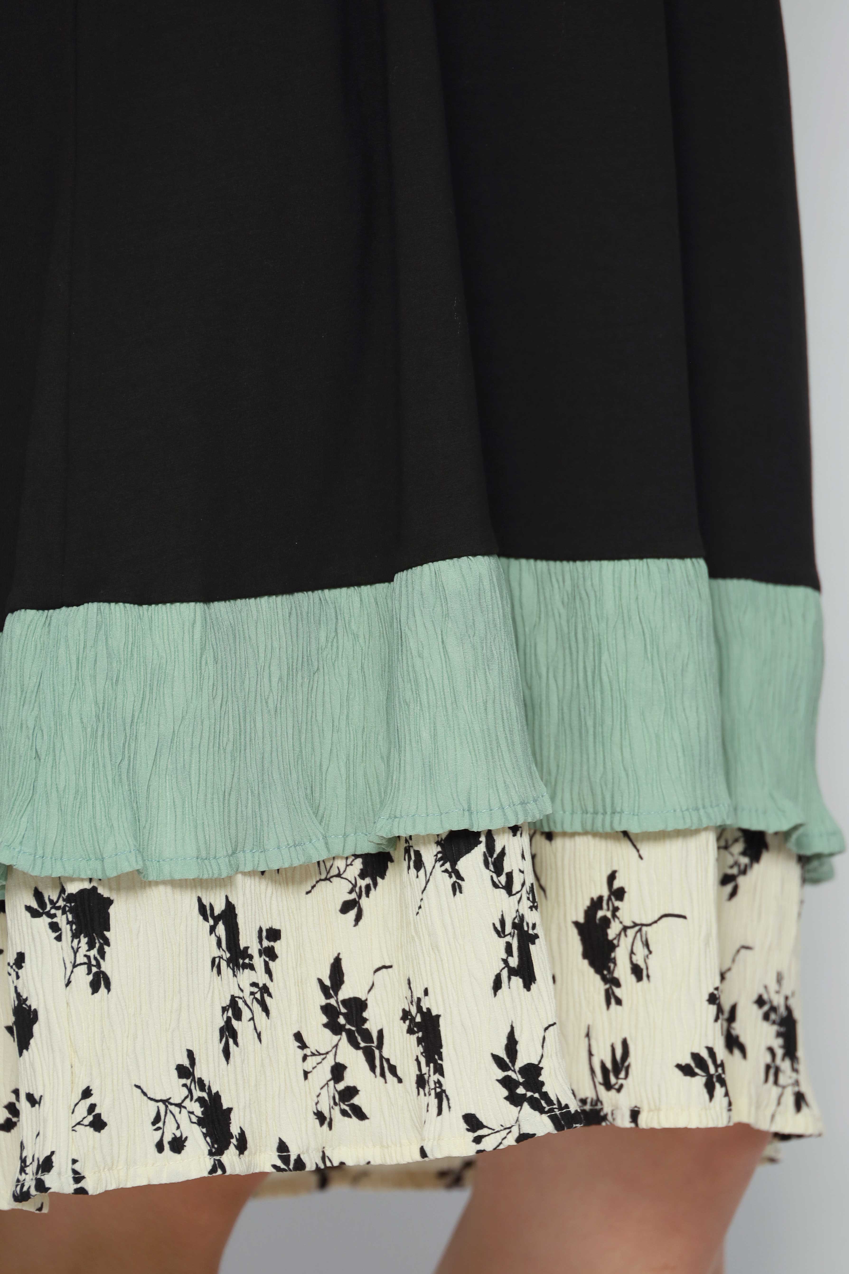 Chloe Dress in Mint Allure