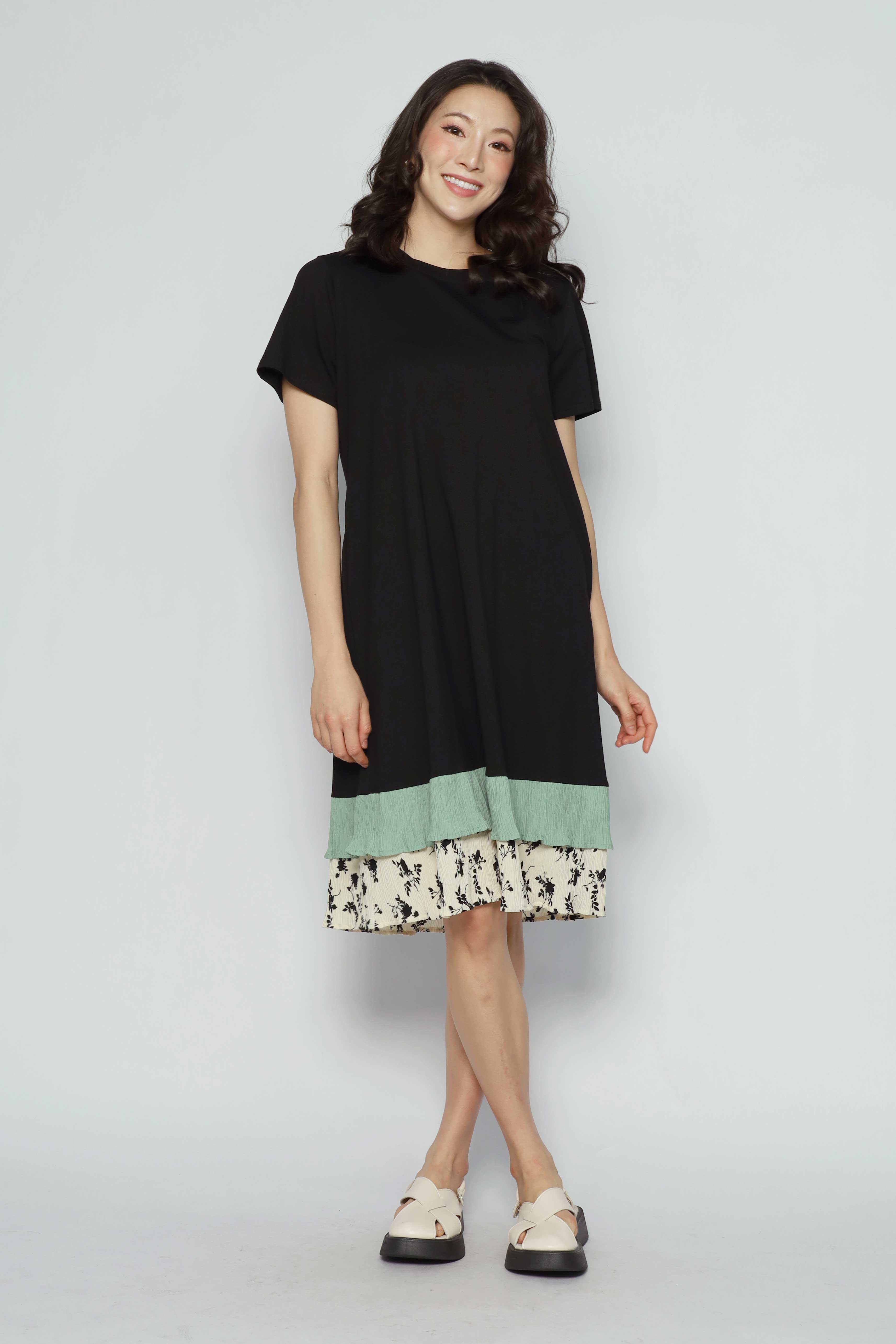 Chloe Dress in Mint Allure