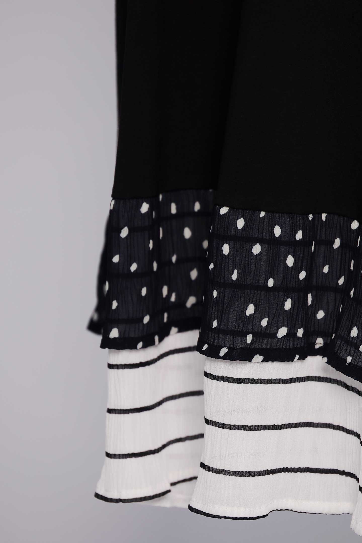 PO - Chloe Dress in Polka Stripes