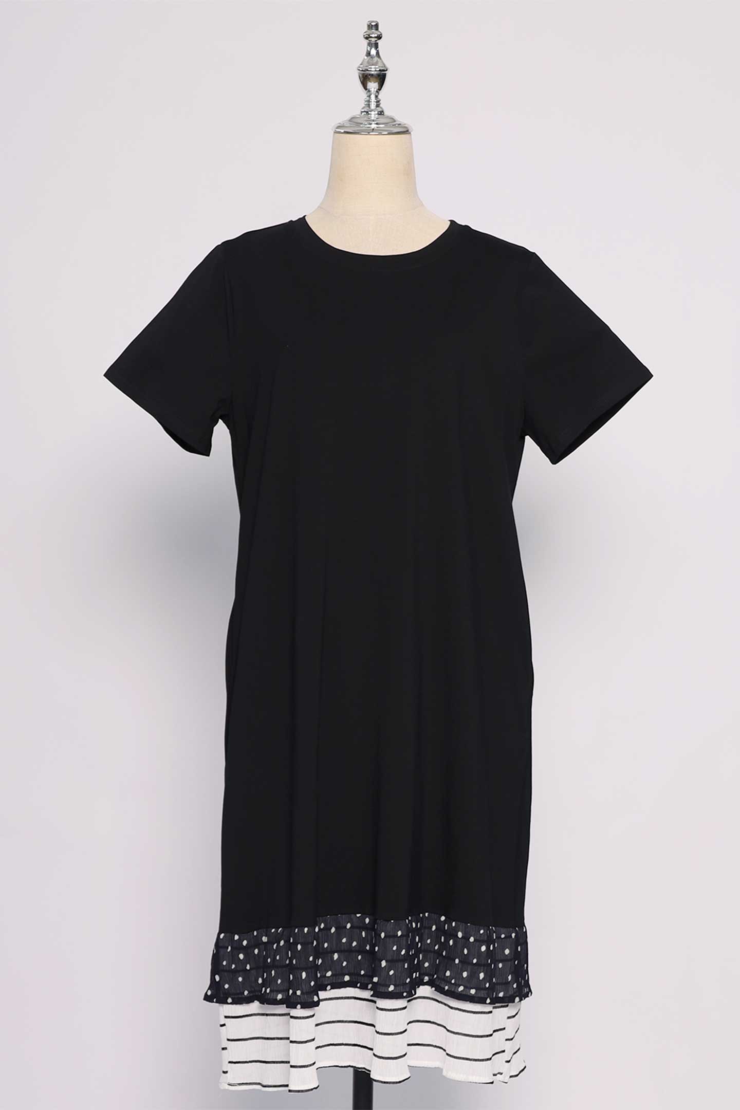 PO - Chloe Dress in Polka Stripes