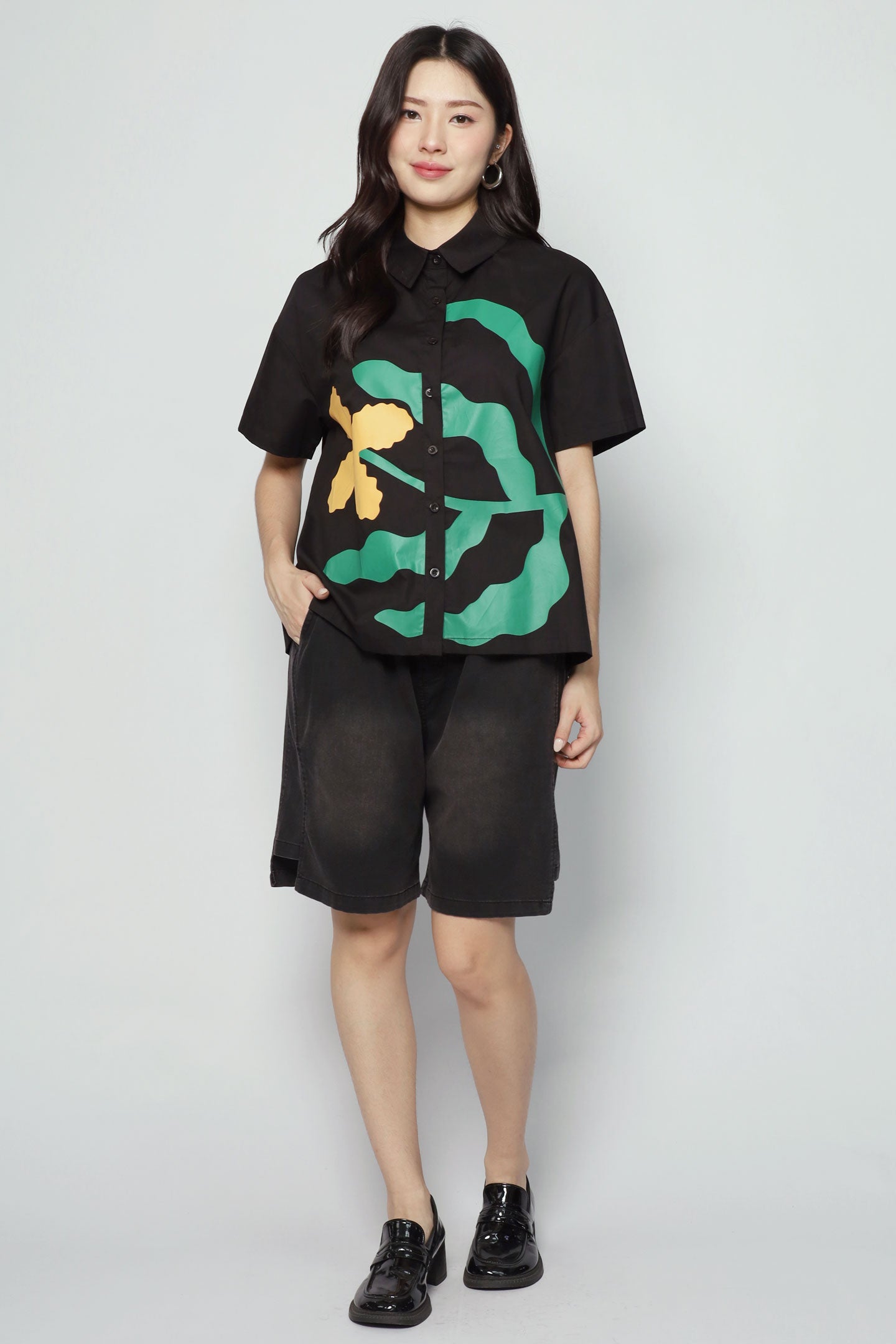 Chow Shirt in Wildflower