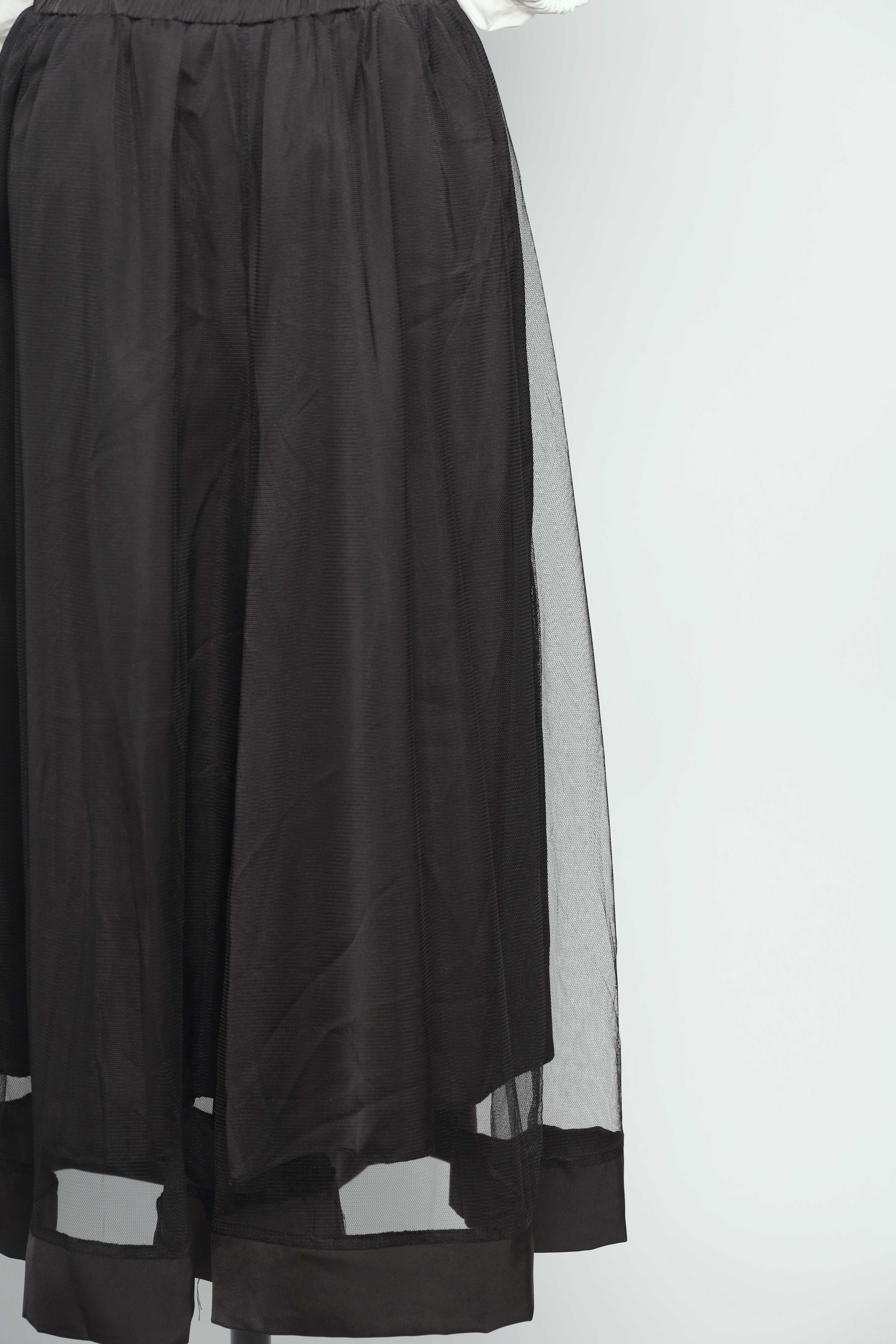 PO - Christine Netted Pants in Black