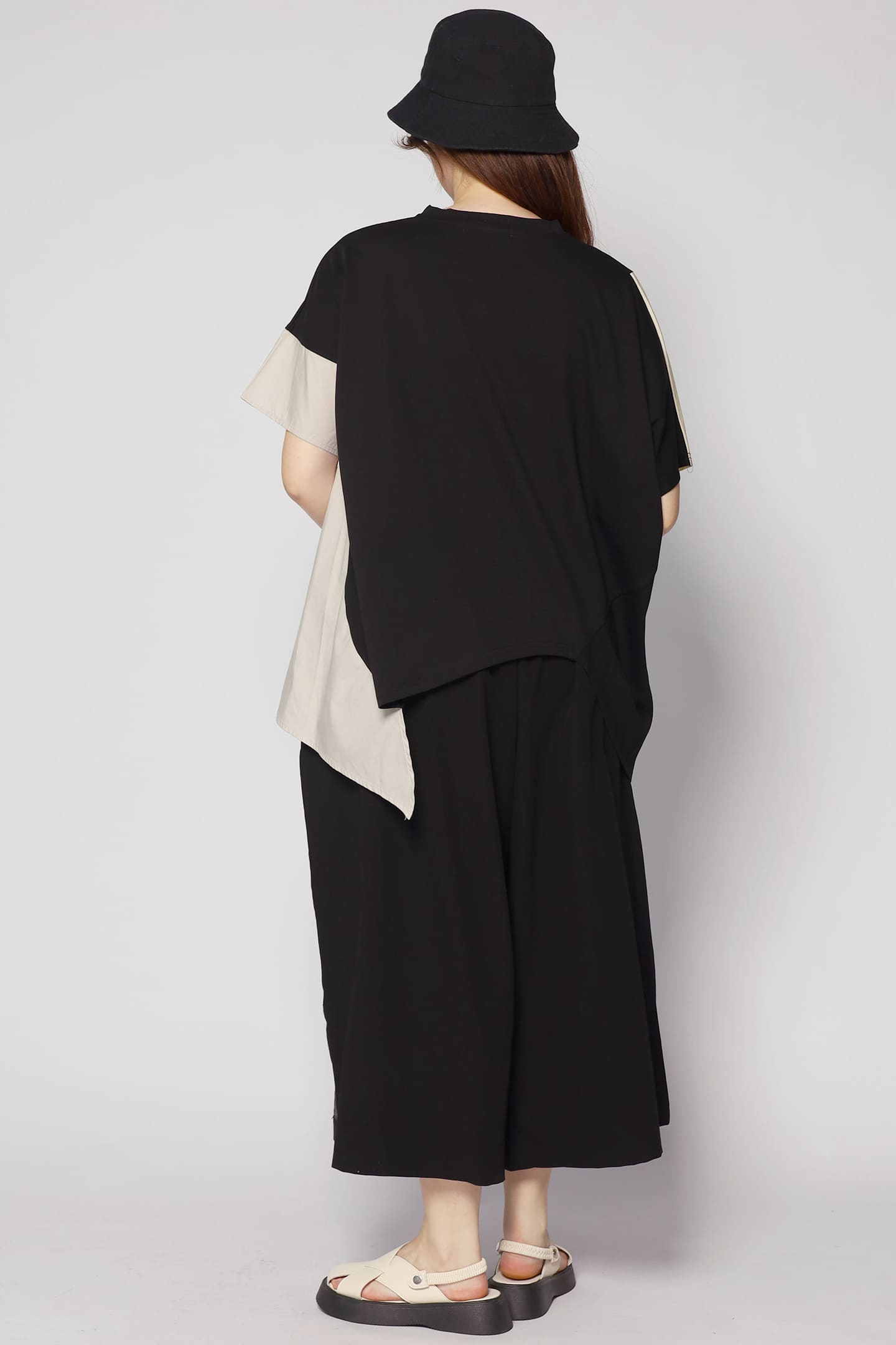 Chun Colourblock Asymmetrical Top
