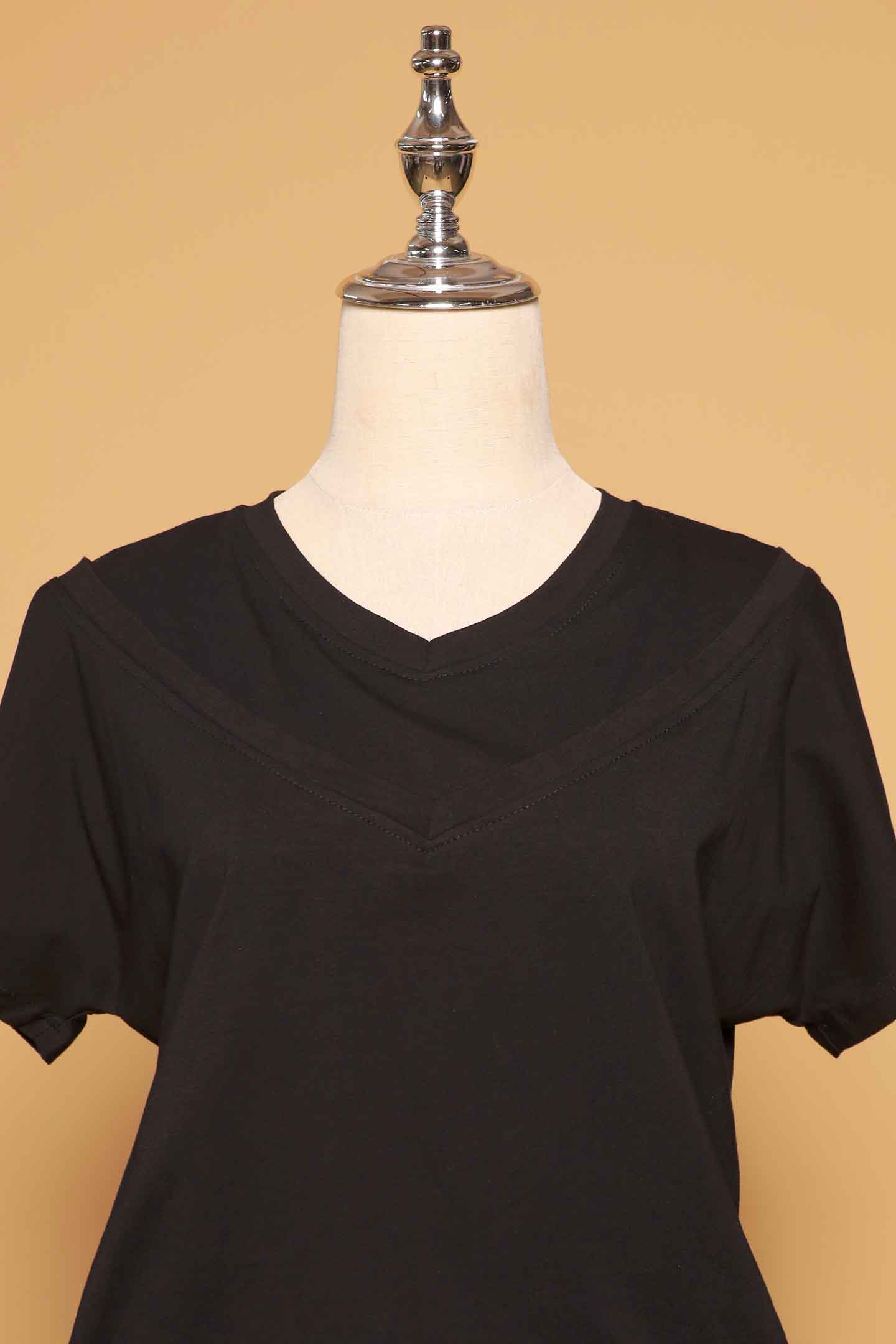 PO - Clarisse Pocket Dress in Black