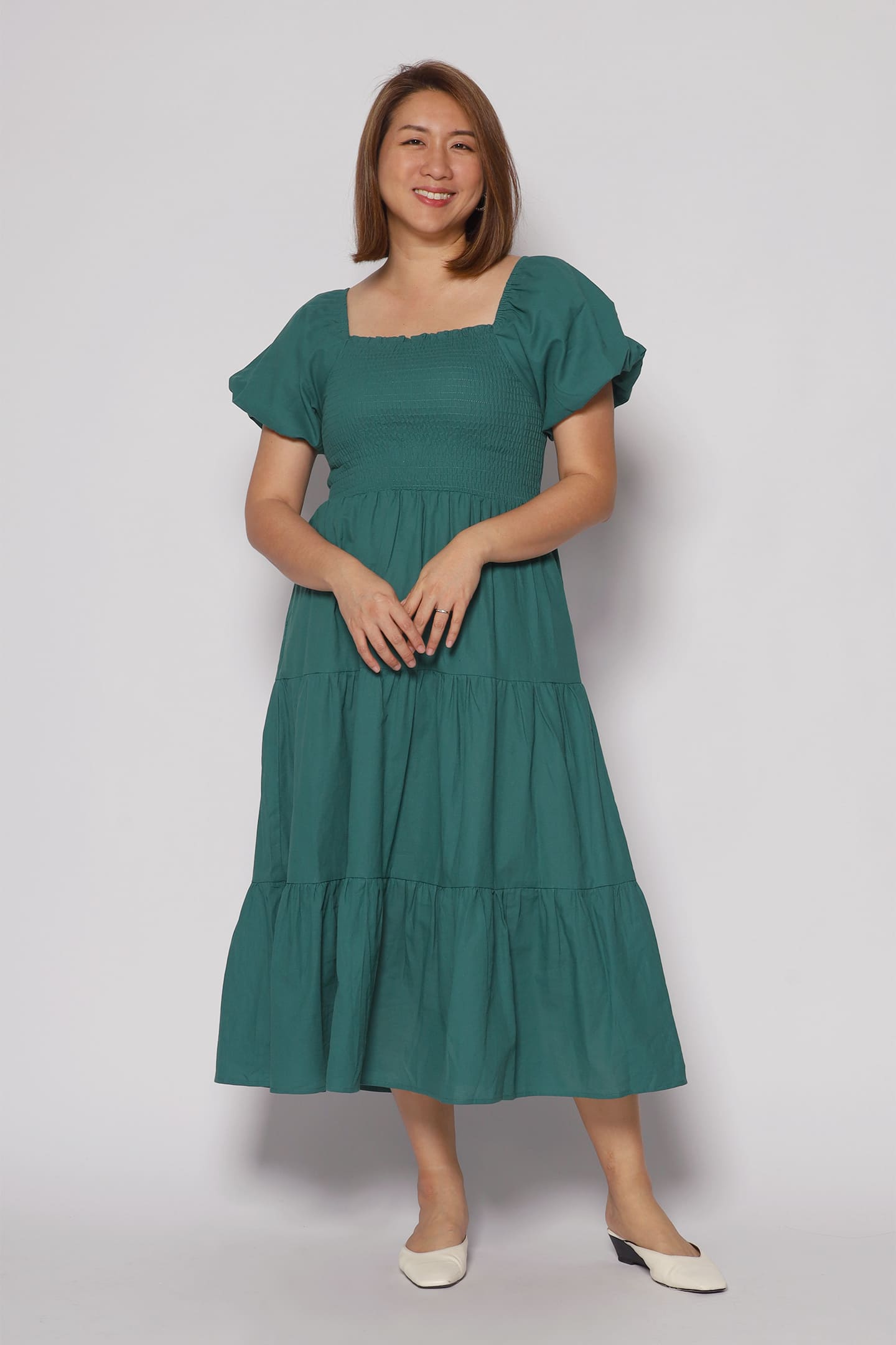 Colette Dress in Green