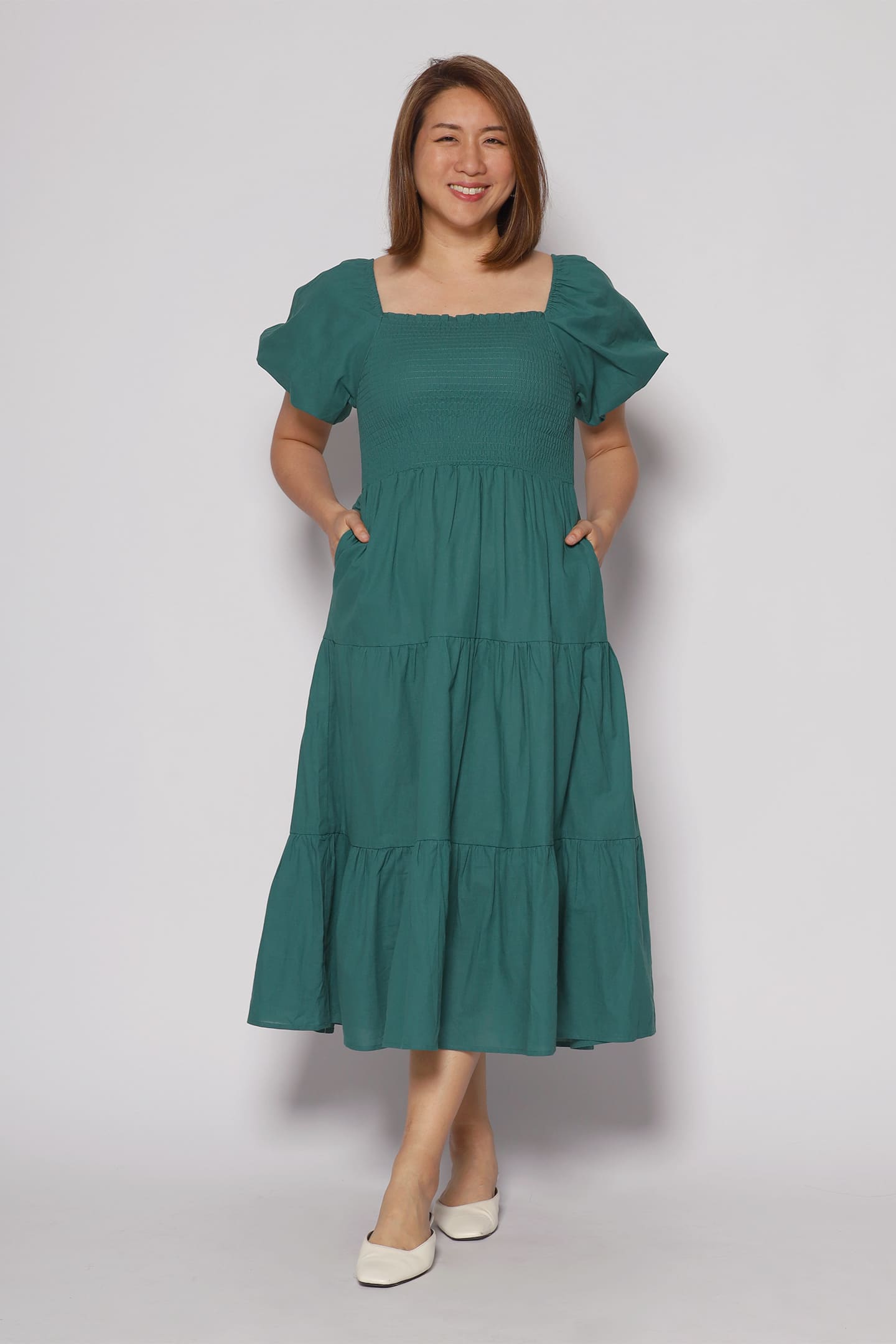 Colette Dress in Green