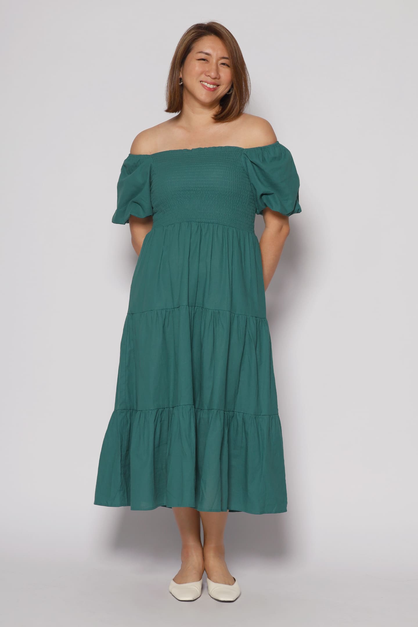 Colette Dress in Green