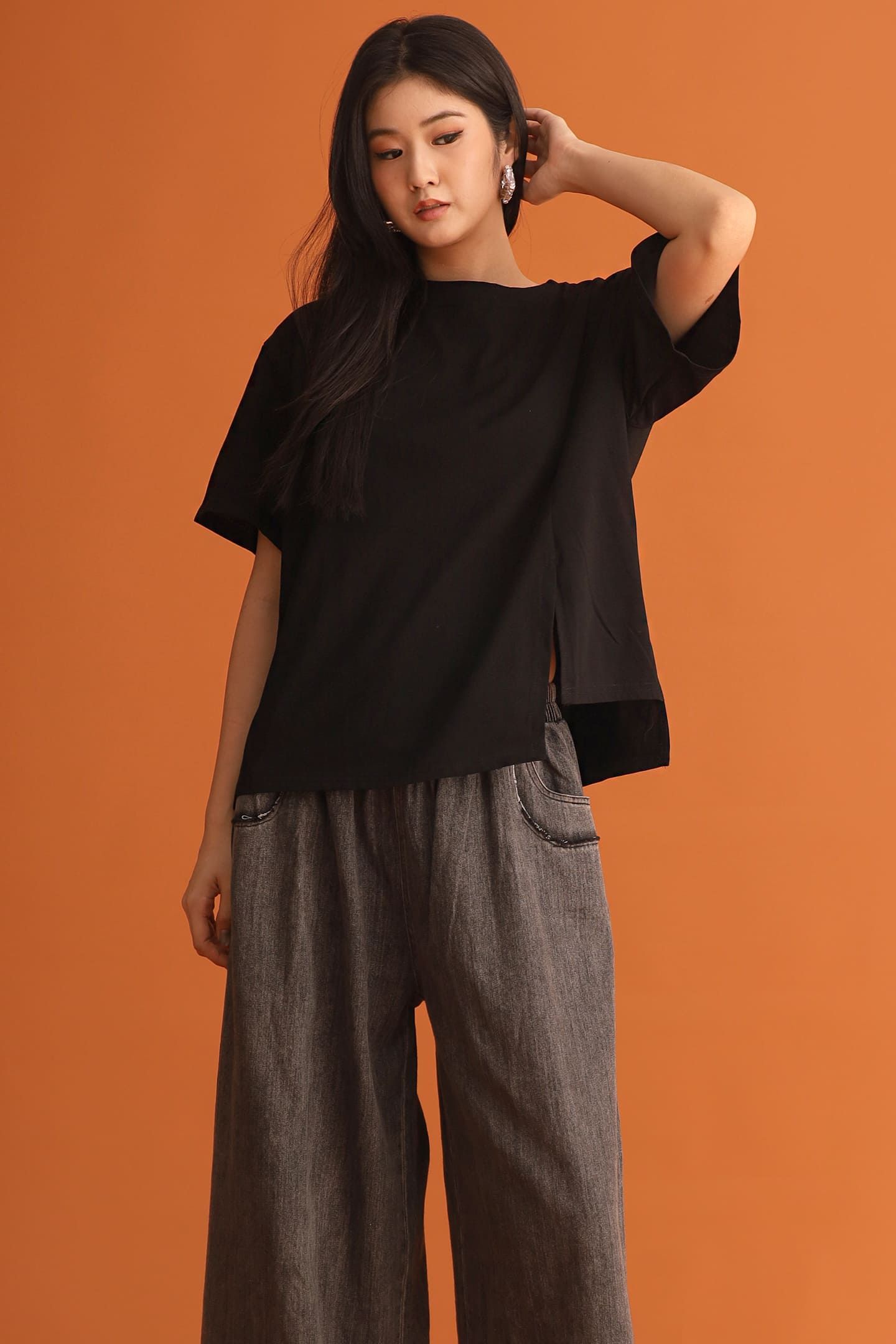 CHOSEN - Core Edit Top in Black
