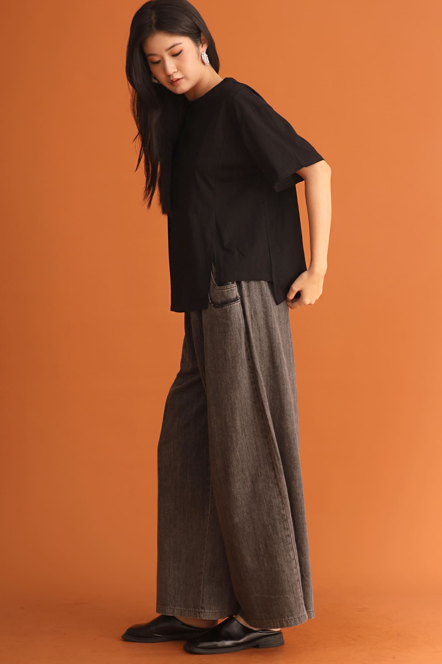 CHOSEN - Core Edit Top in Black