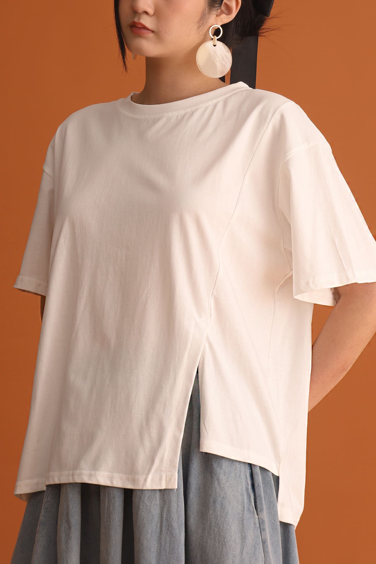 CHOSEN - Core Edit Top in White