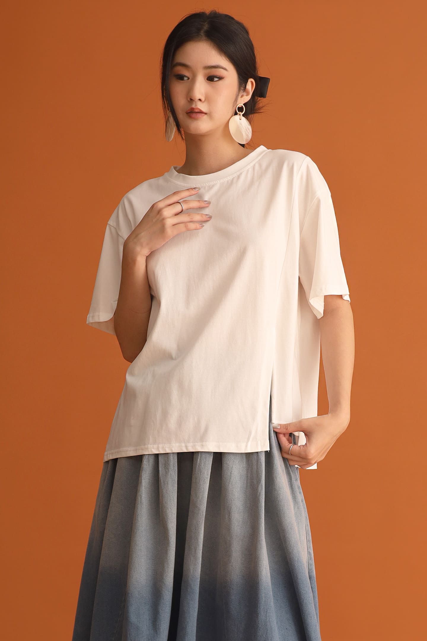 CHOSEN - Core Edit Top in White
