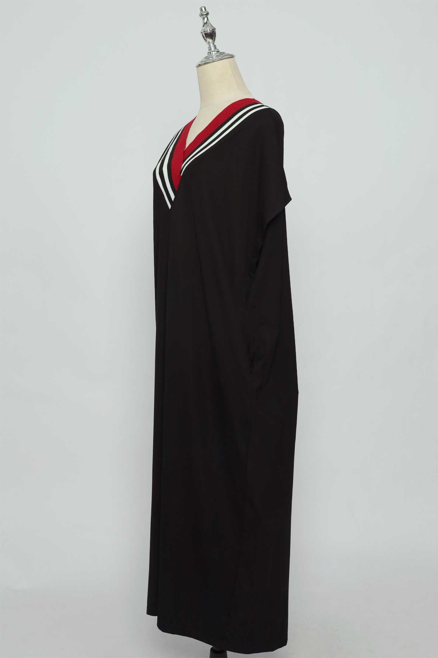 PO - Cotti Contrast V Neck Dress