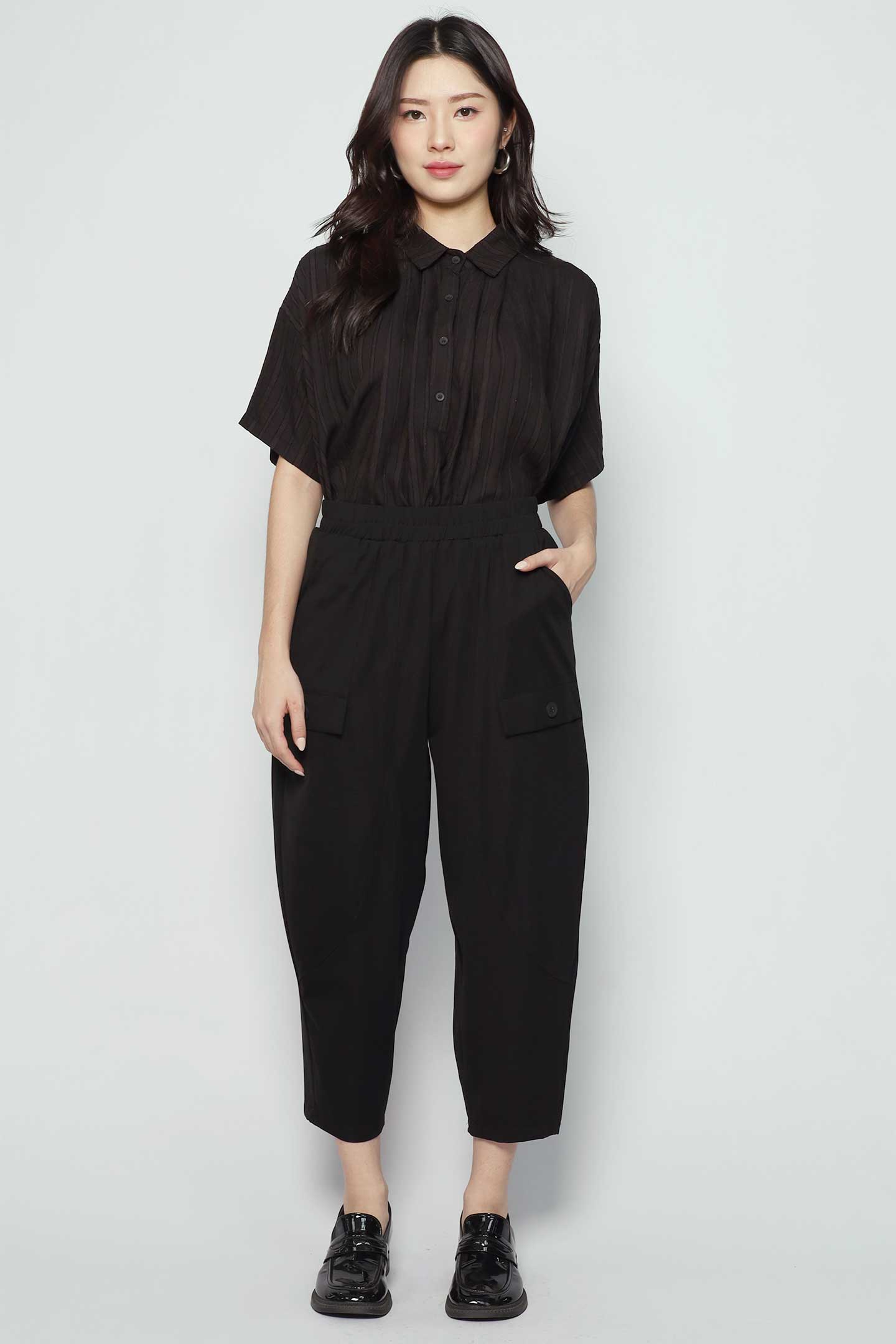 Backorders Cressyn Pocket Pants in Black