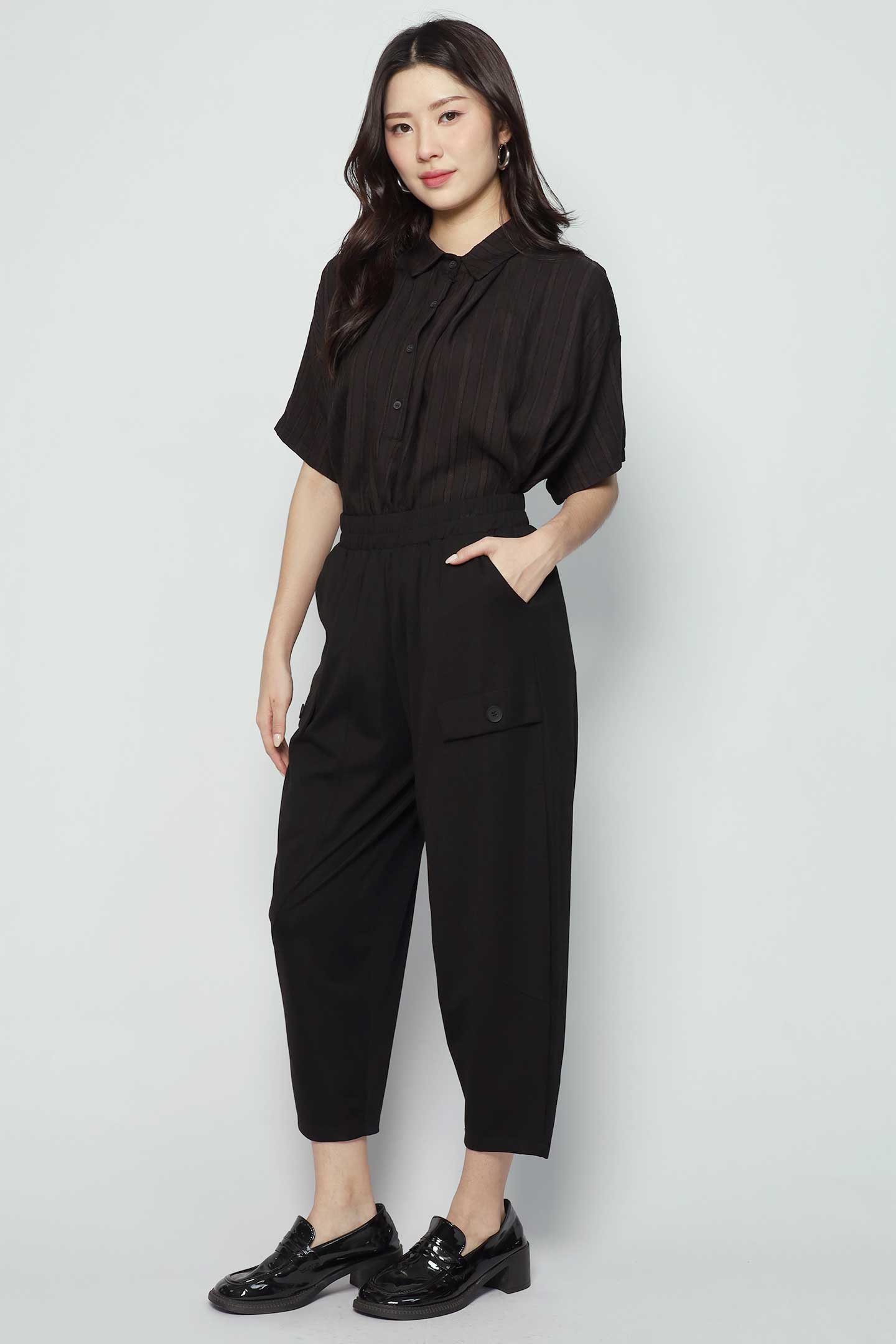Backorders Cressyn Pocket Pants in Black