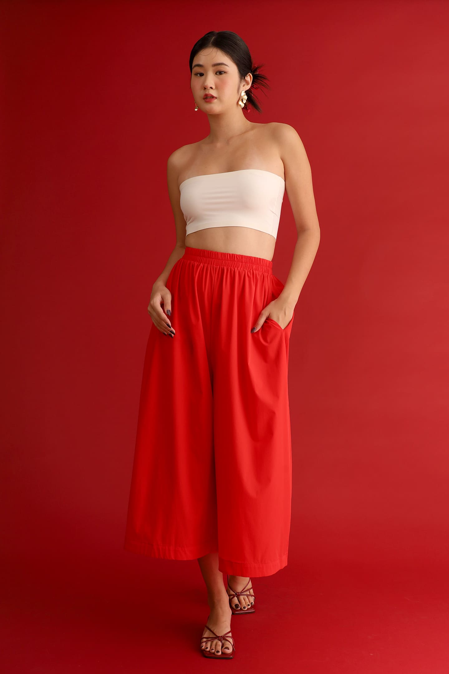 CHOSEN - Crimson Pants in Red