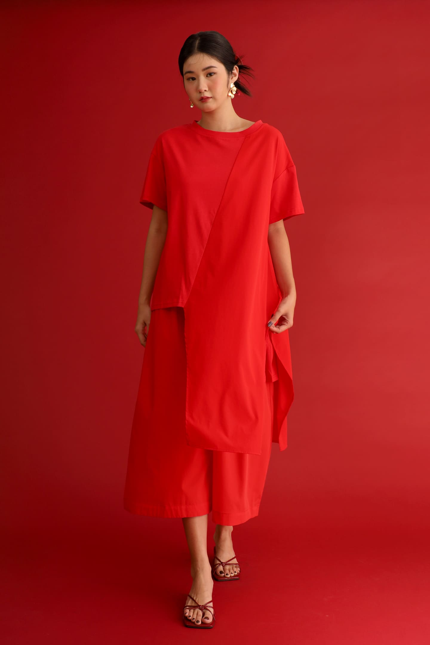 CHOSEN - Crimson Pants in Red