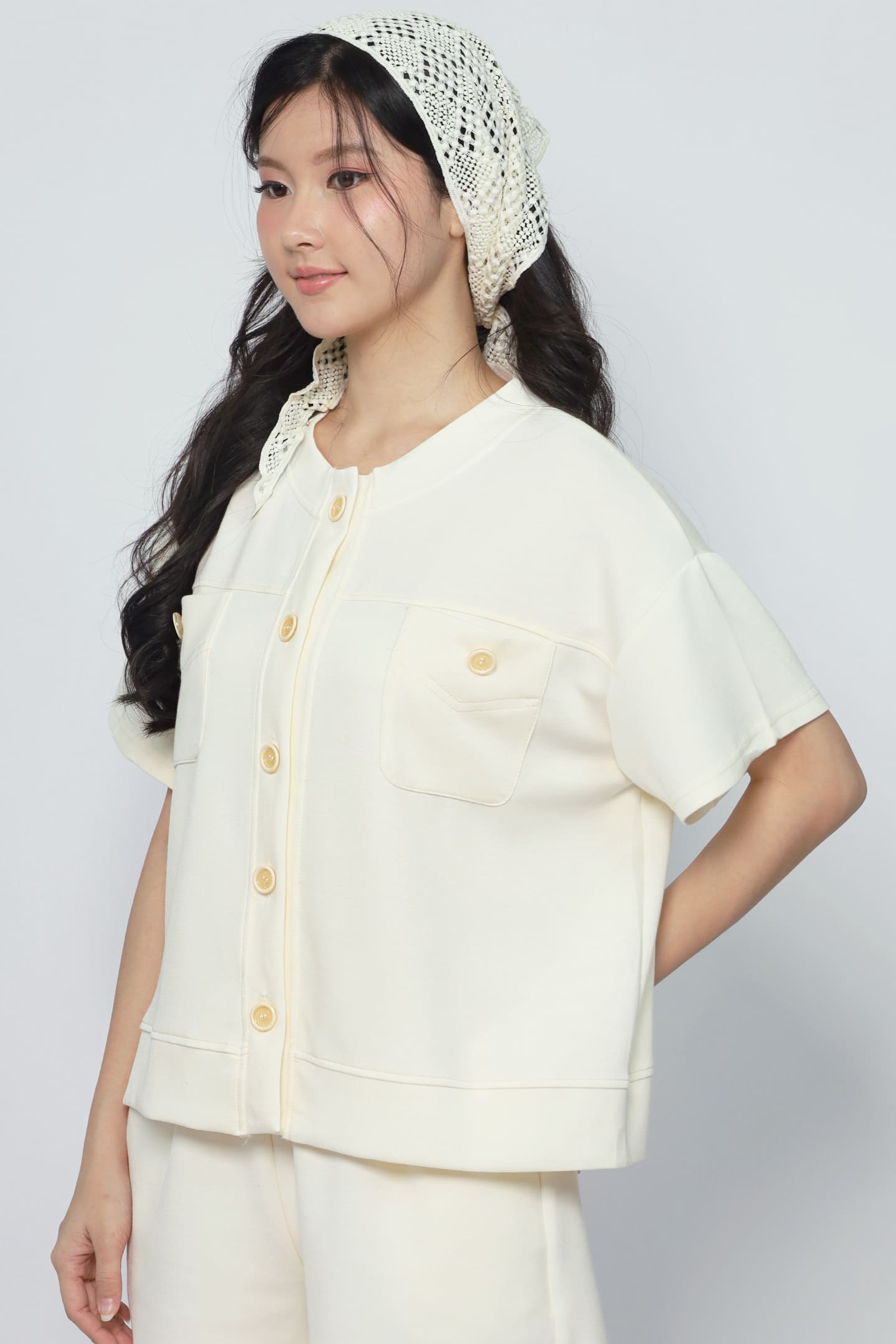 JOY - Cuddle 2 in 1 Button Top and Shorts Set