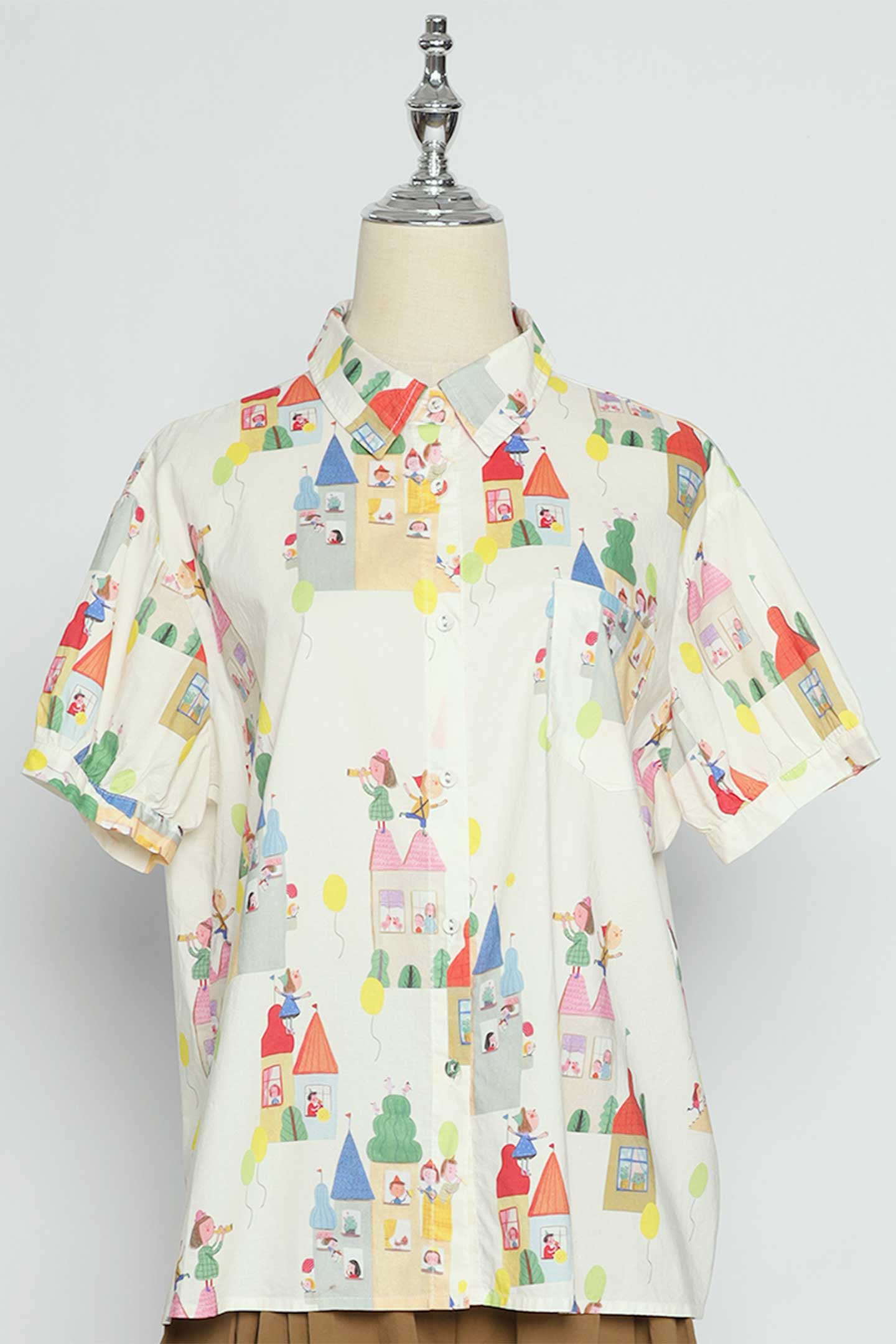 PO - Cute Party Printed Top