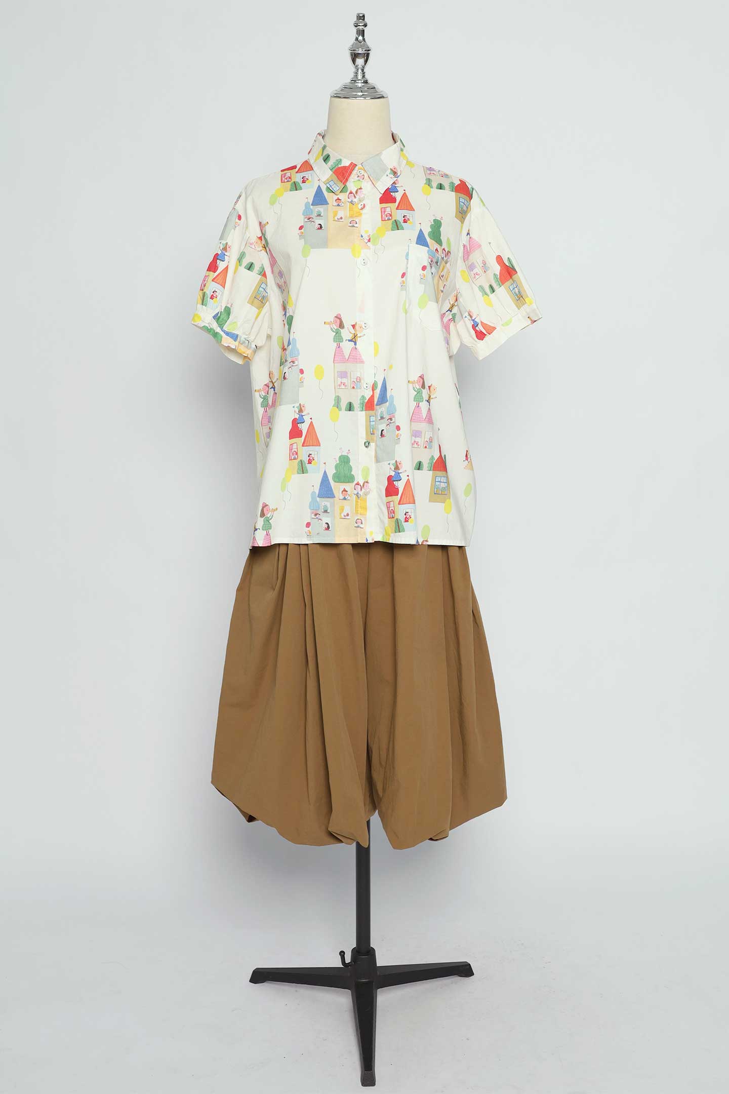 PO - Cute Party Printed Top