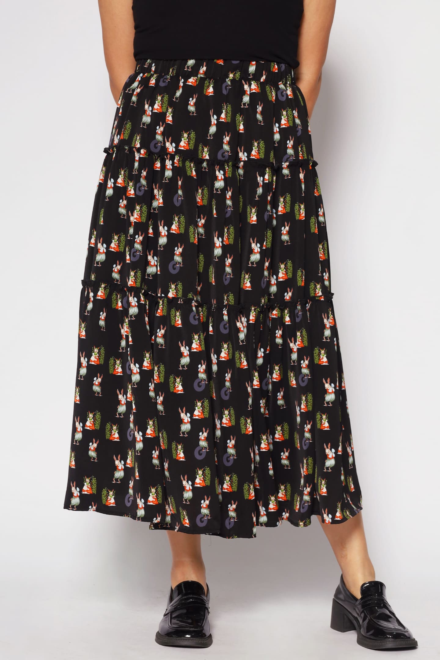 Backorders Cute Skirt in Rabbit