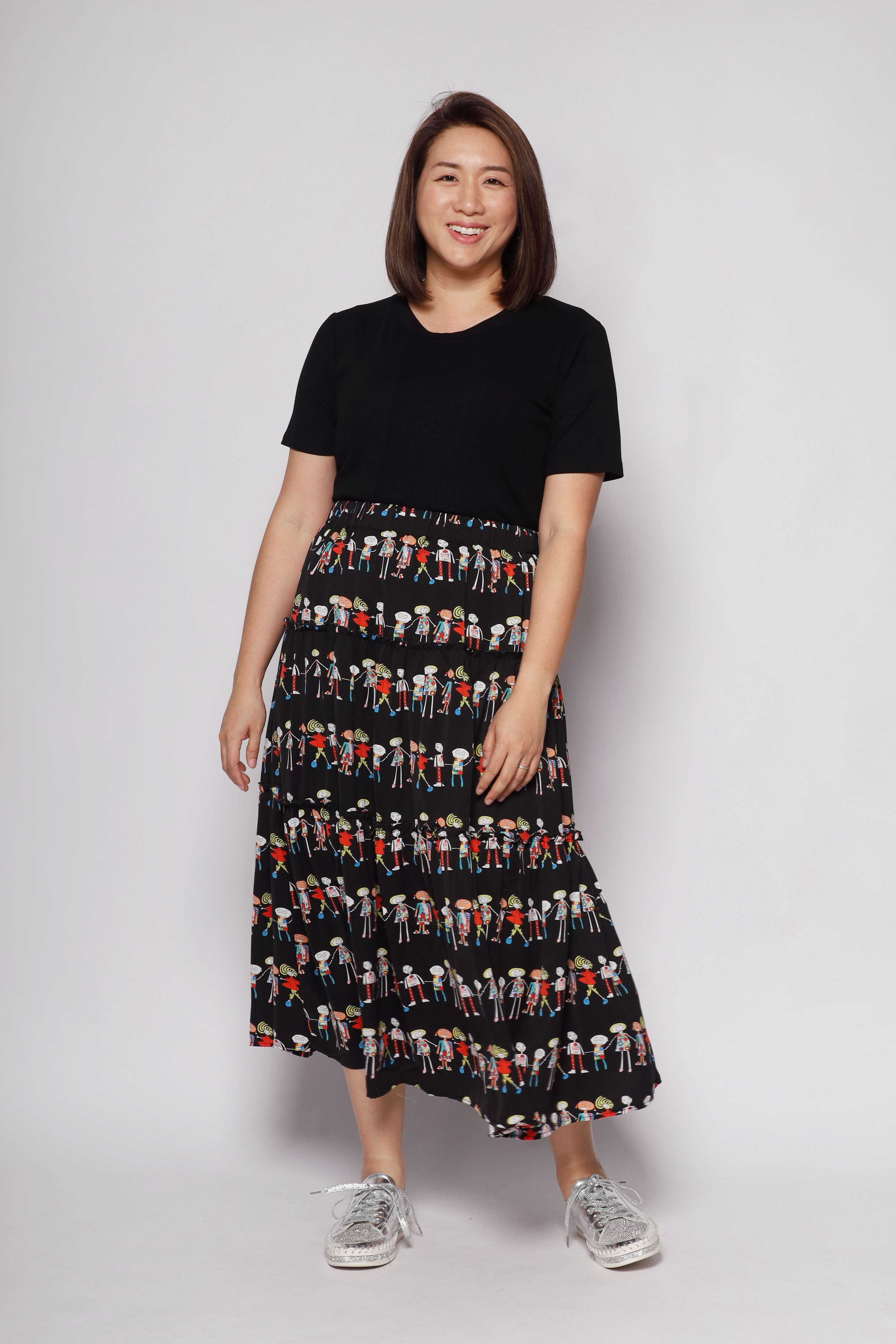 Backorders Cute Skirt in BFF