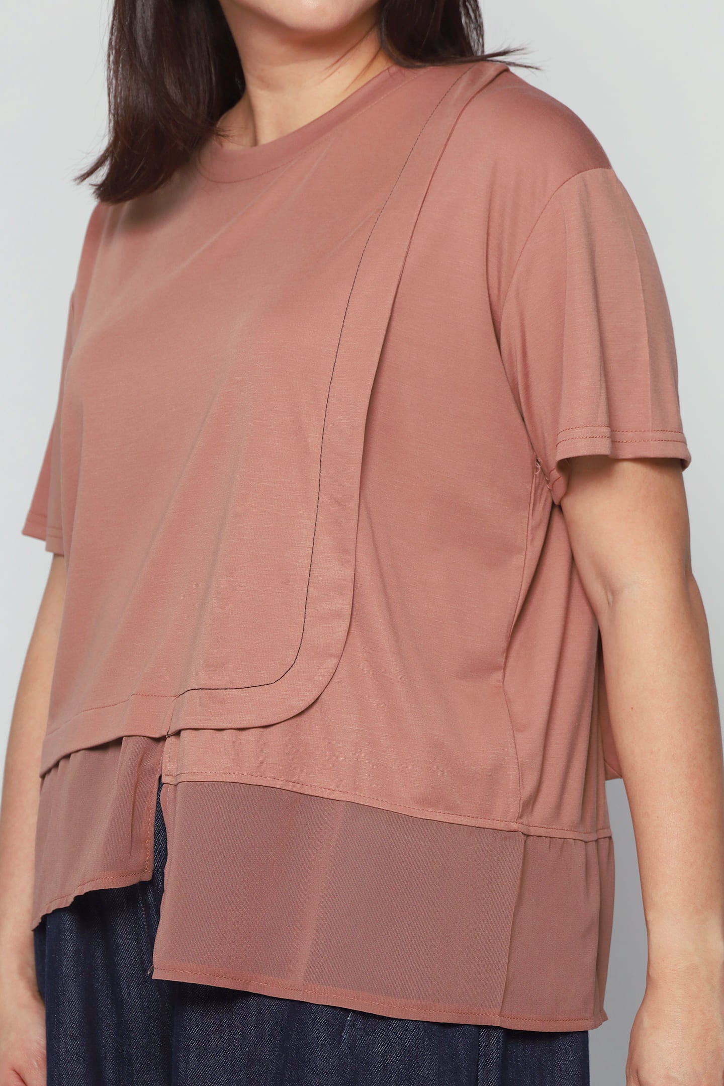 Backorders Easy By TE - Daphne Top in Pink