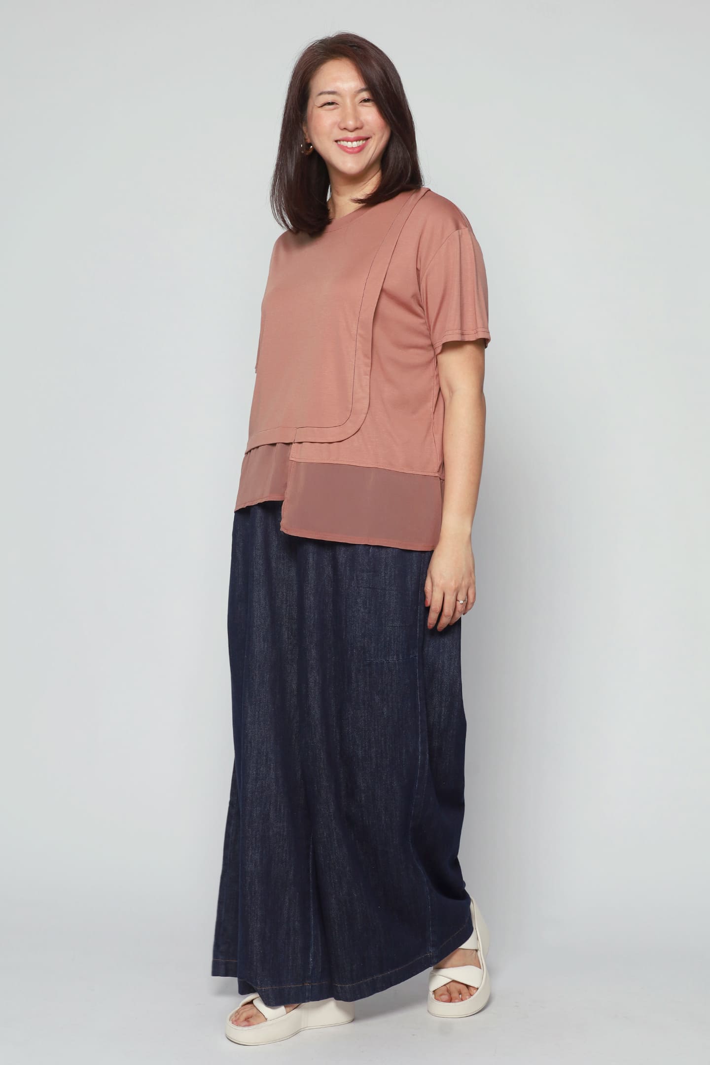 Backorders Easy By TE - Daphne Top in Pink