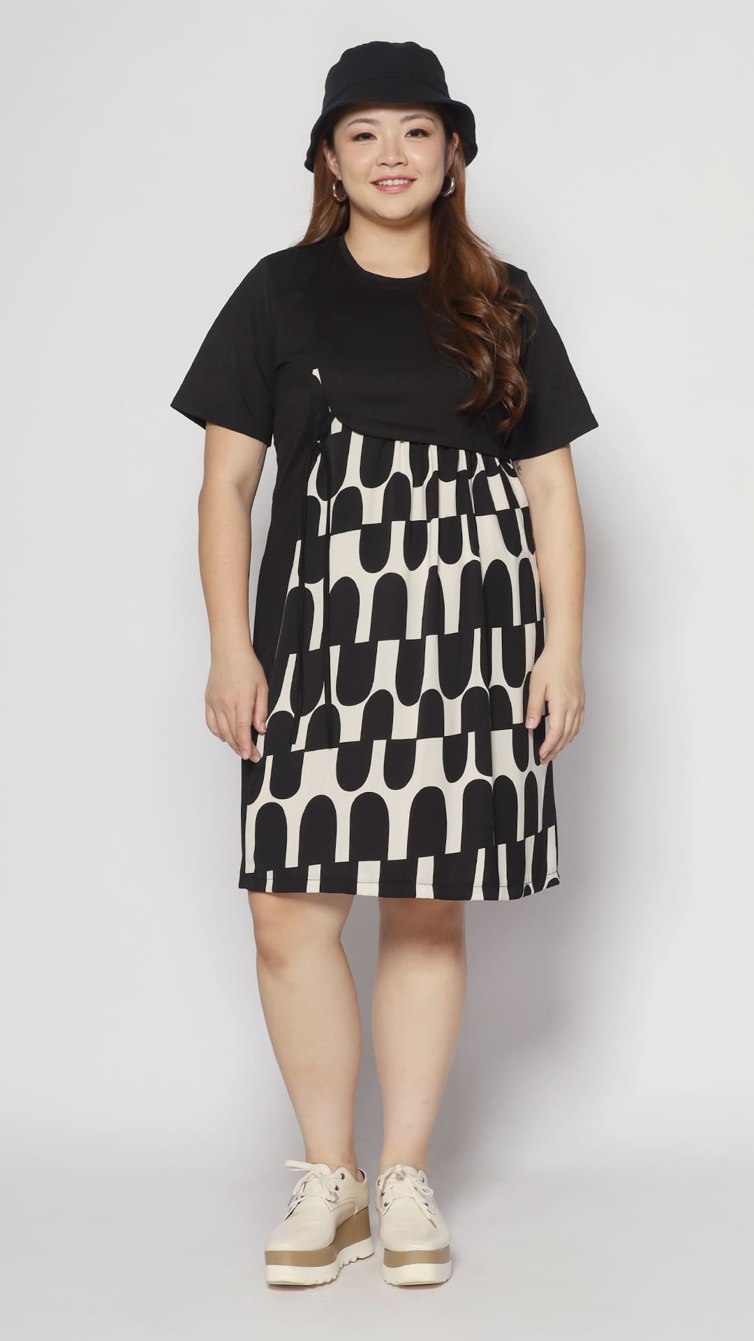 Darcy Dress in Abstract Print