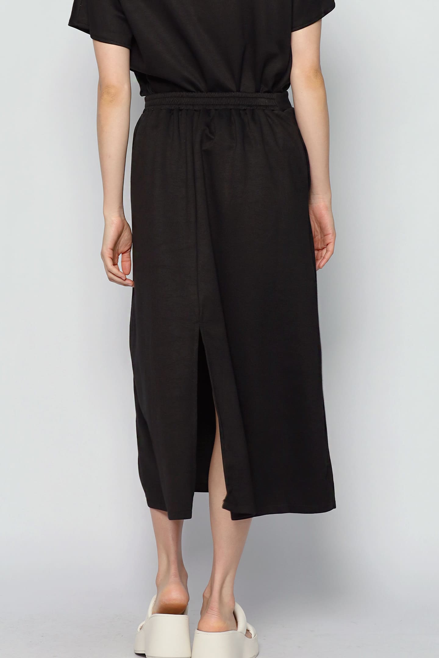 JOY - Date Me 2 in 1 Top and Skirt Set in Black