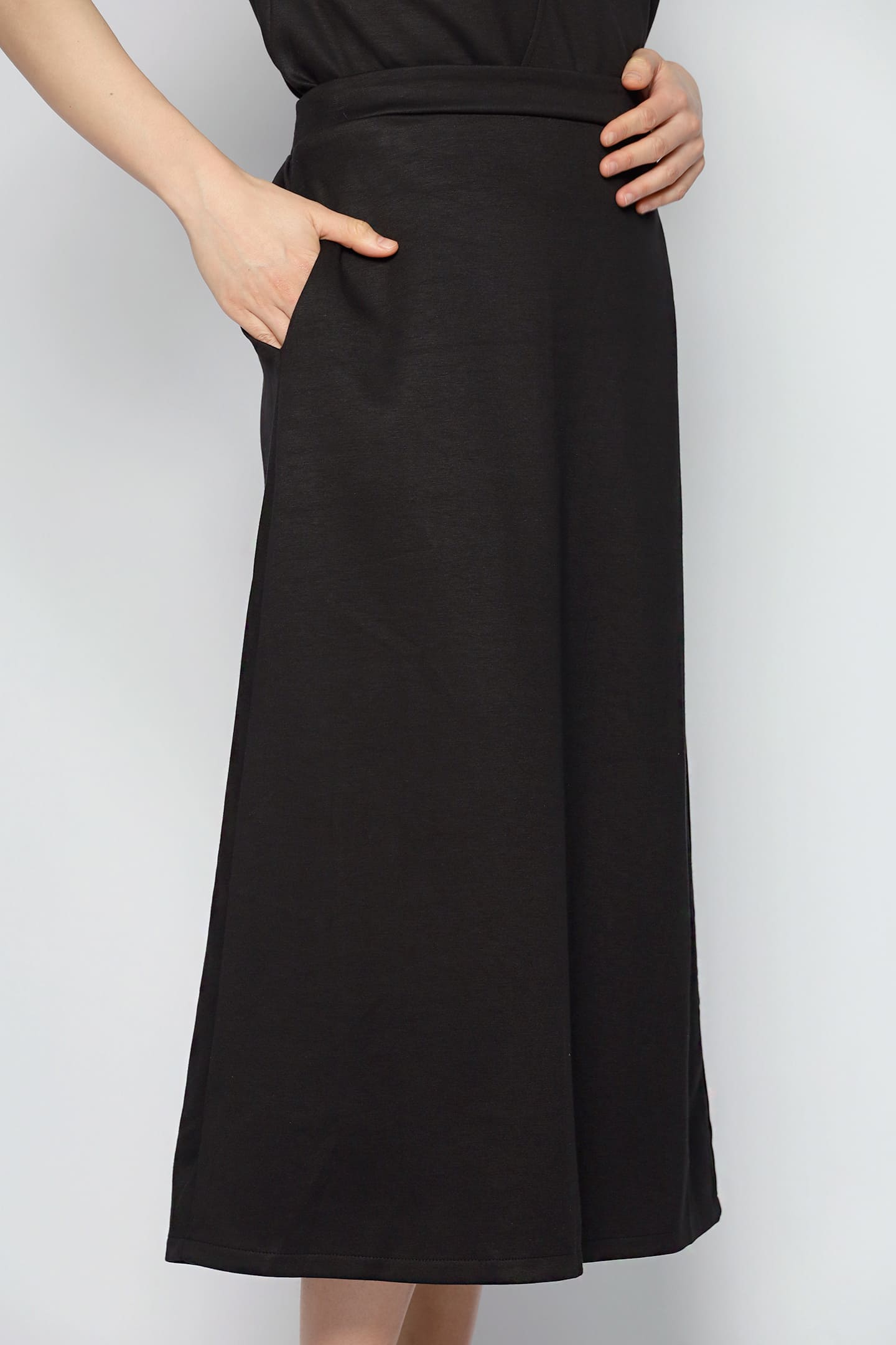 JOY - Date Me 2 in 1 Top and Skirt Set in Black