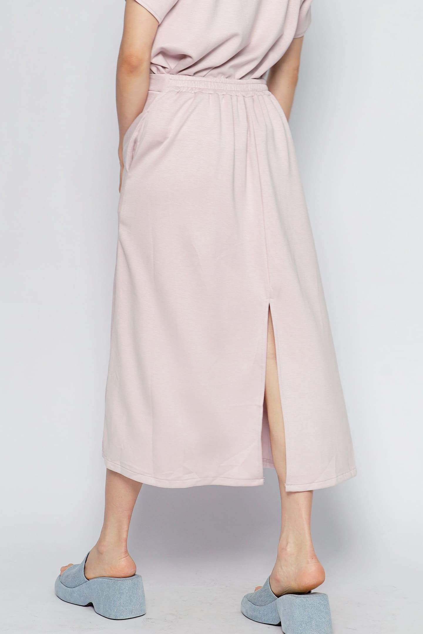 JOY - Date Me 2 in 1 Top and Skirt Set in Pink