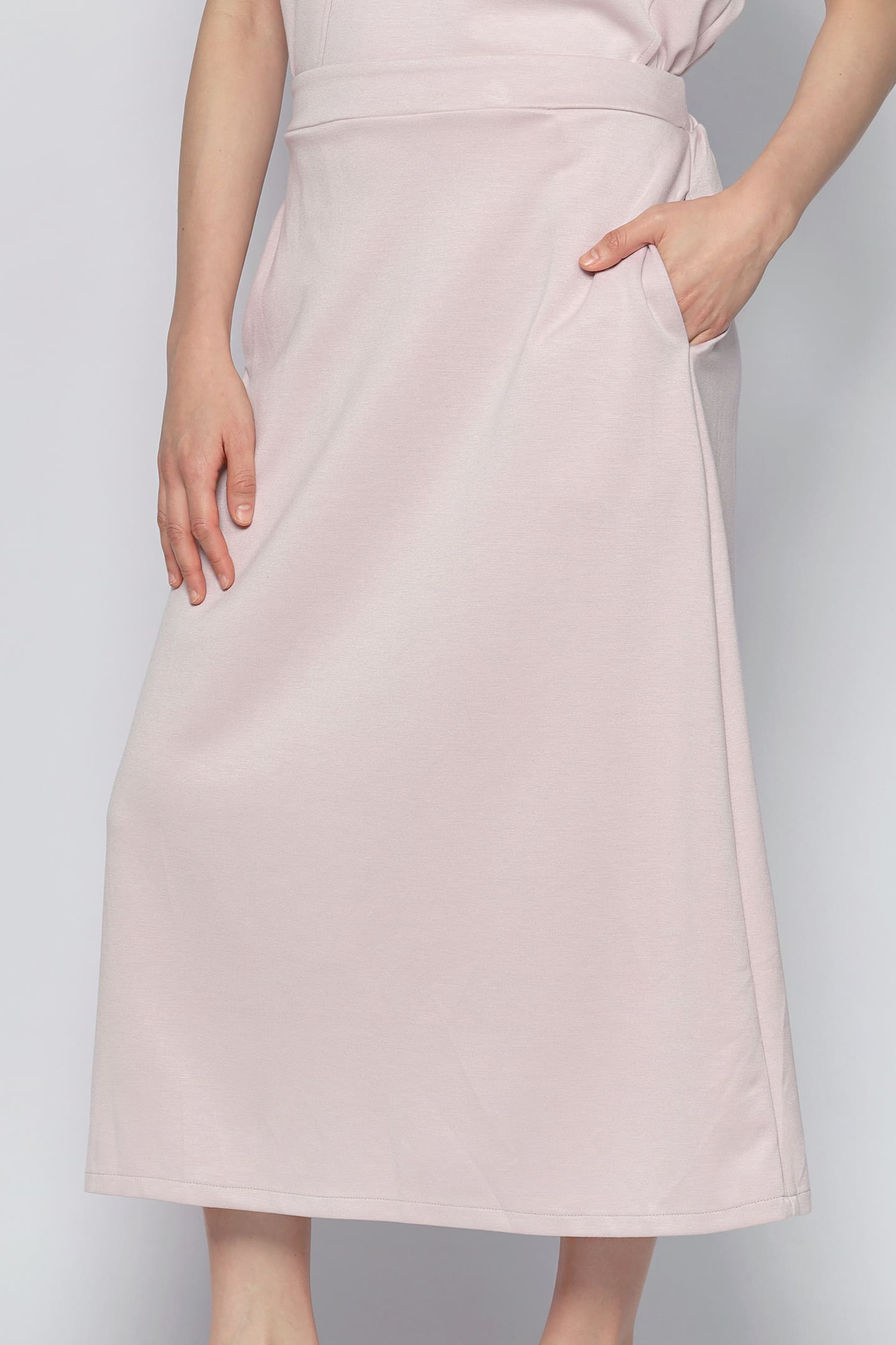 JOY - Date Me 2 in 1 Top and Skirt Set in Pink