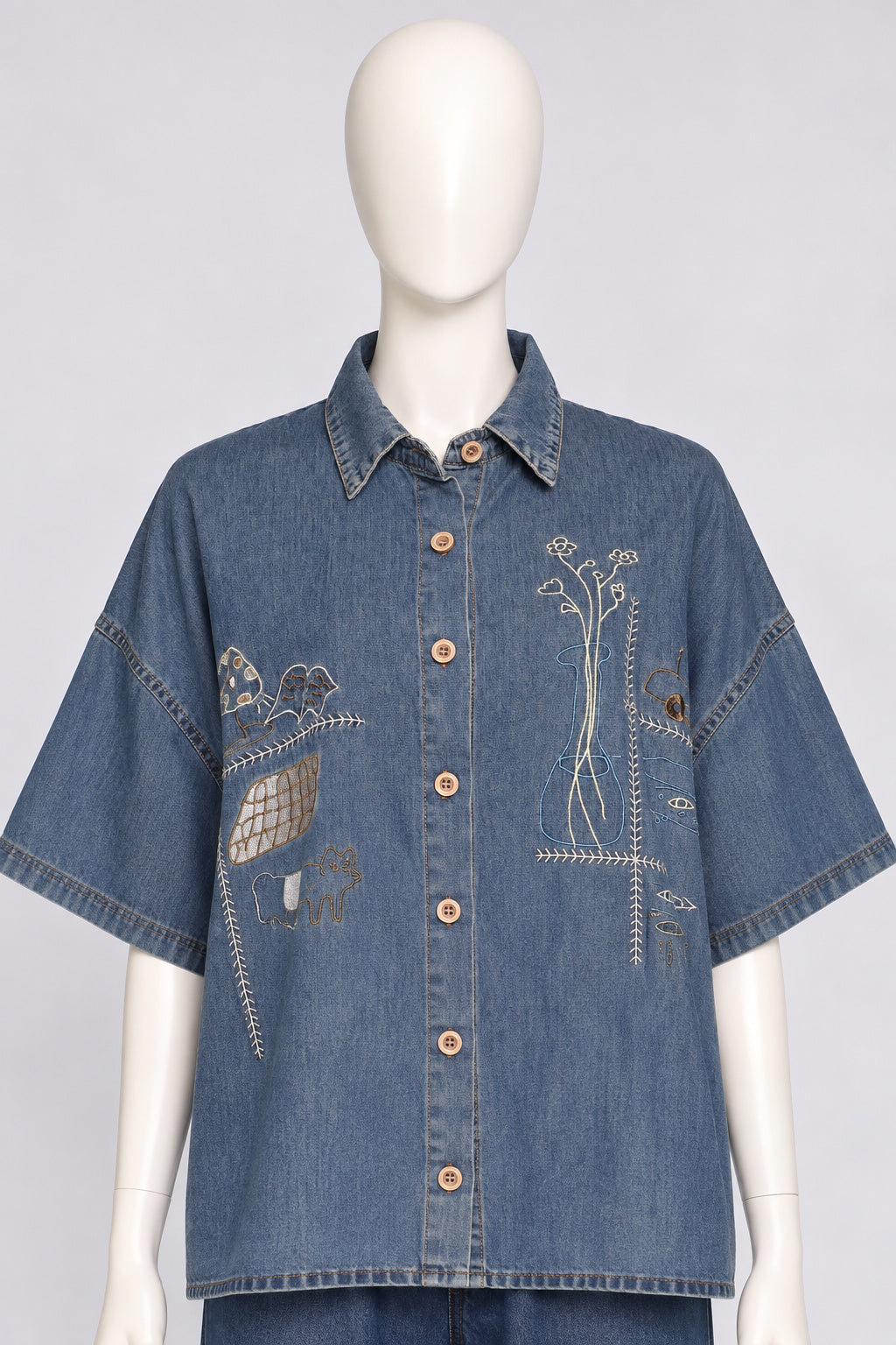 PO - Sketch Book Denim Shirt