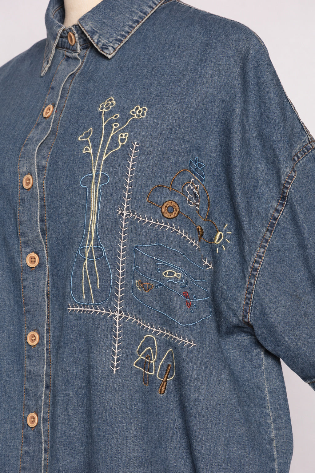 PO - Sketch Book Denim Shirt