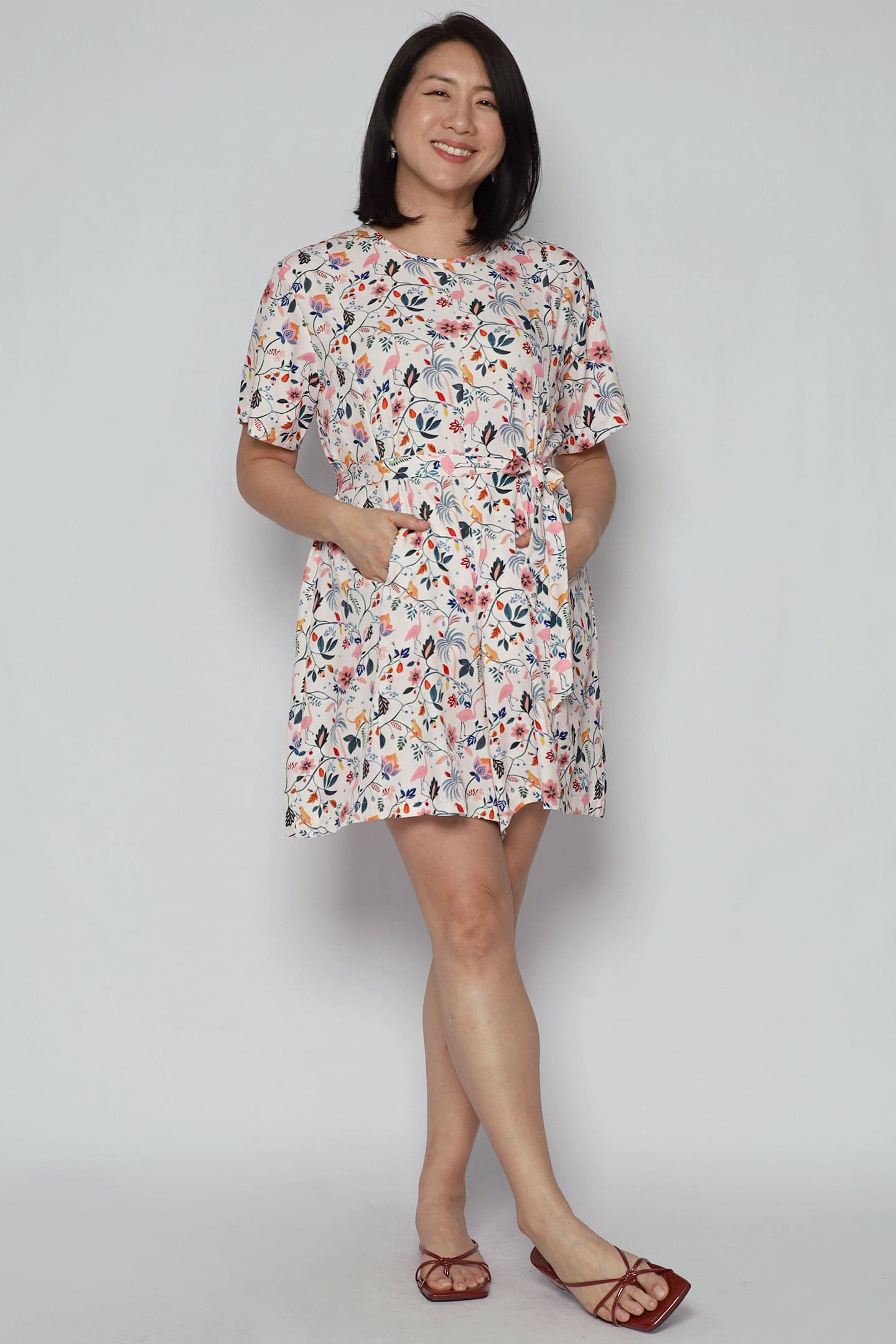 Dion Playsuit in Botanic Melody