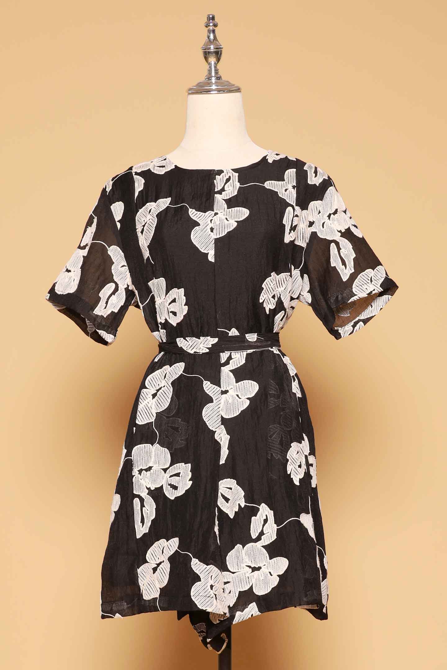 PO - Dion Playsuit in Moon Petal