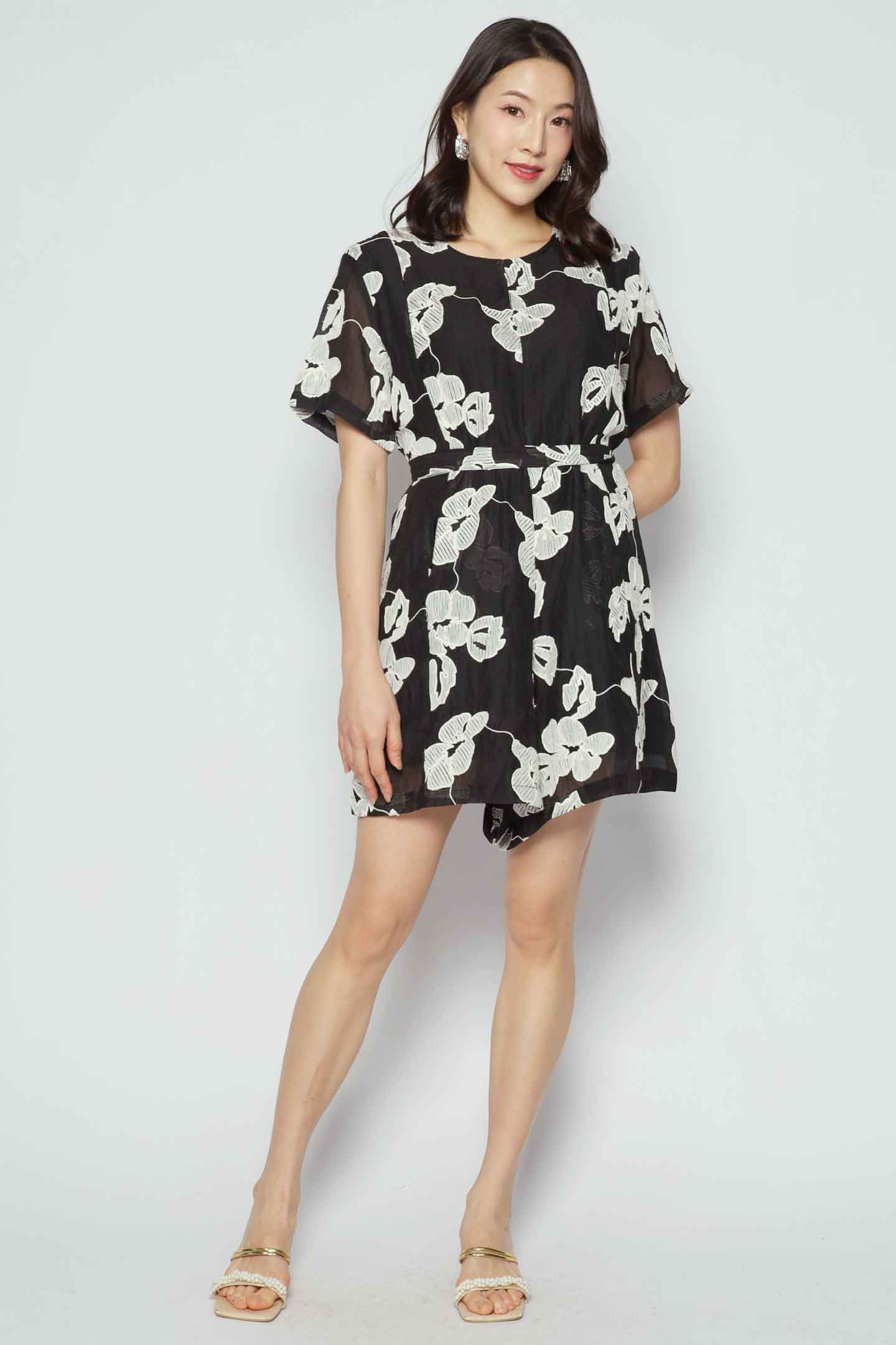 Dion Playsuit in Moon Petal